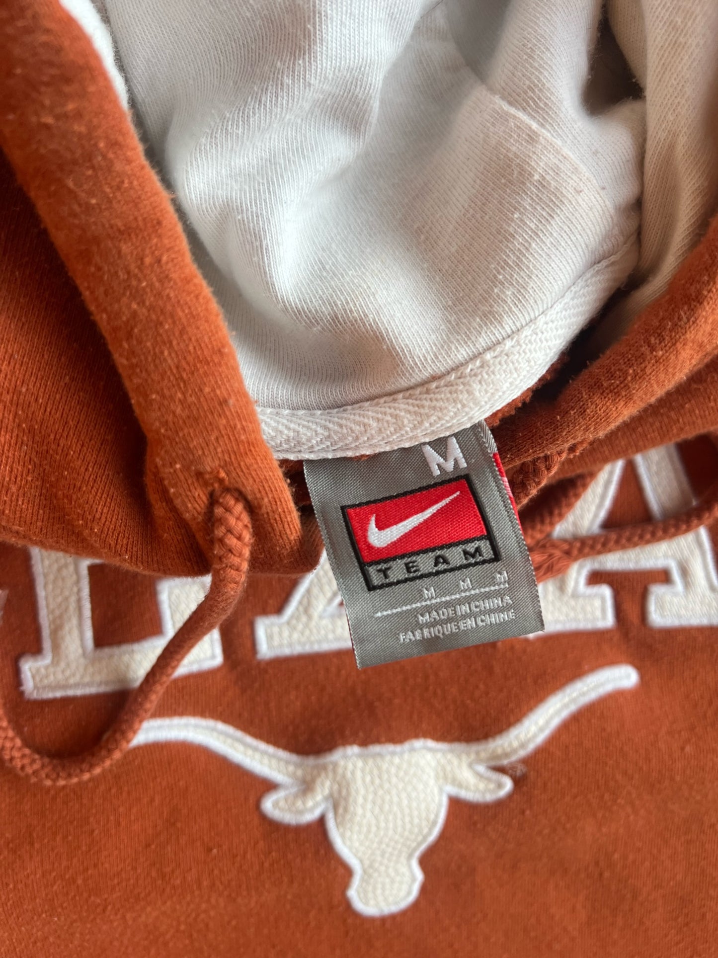 Vintage Nike Texas Longhorns Hoodie - M