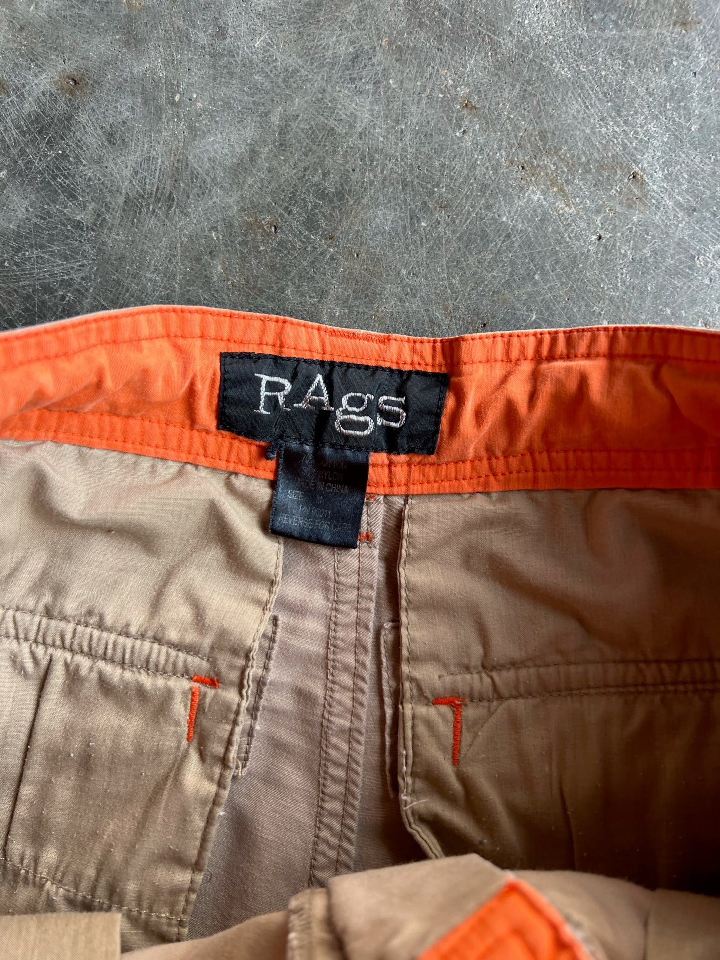 Vintage Khaki Rags Cargo Pants - M