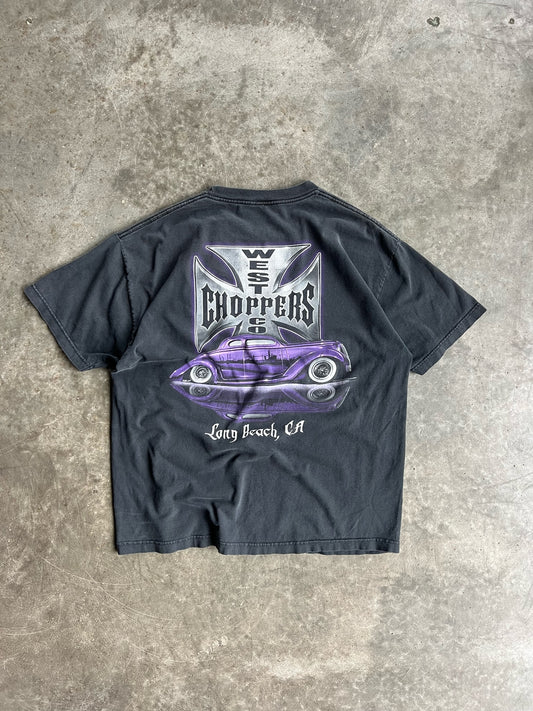 Vintage Black West Coast Choppers Shirt - XL