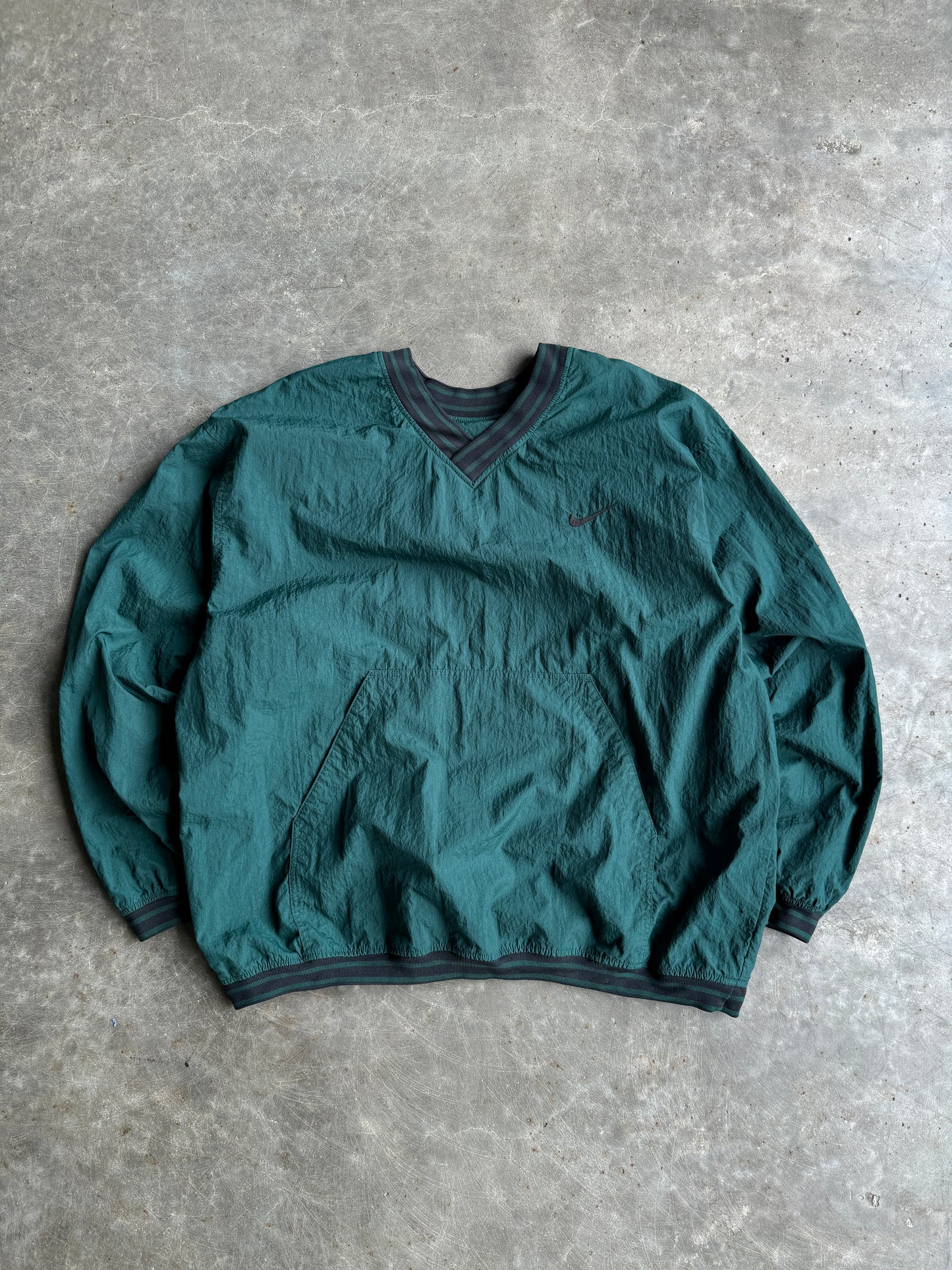 Vintage 90s Green Nike Windbreaker - XXL