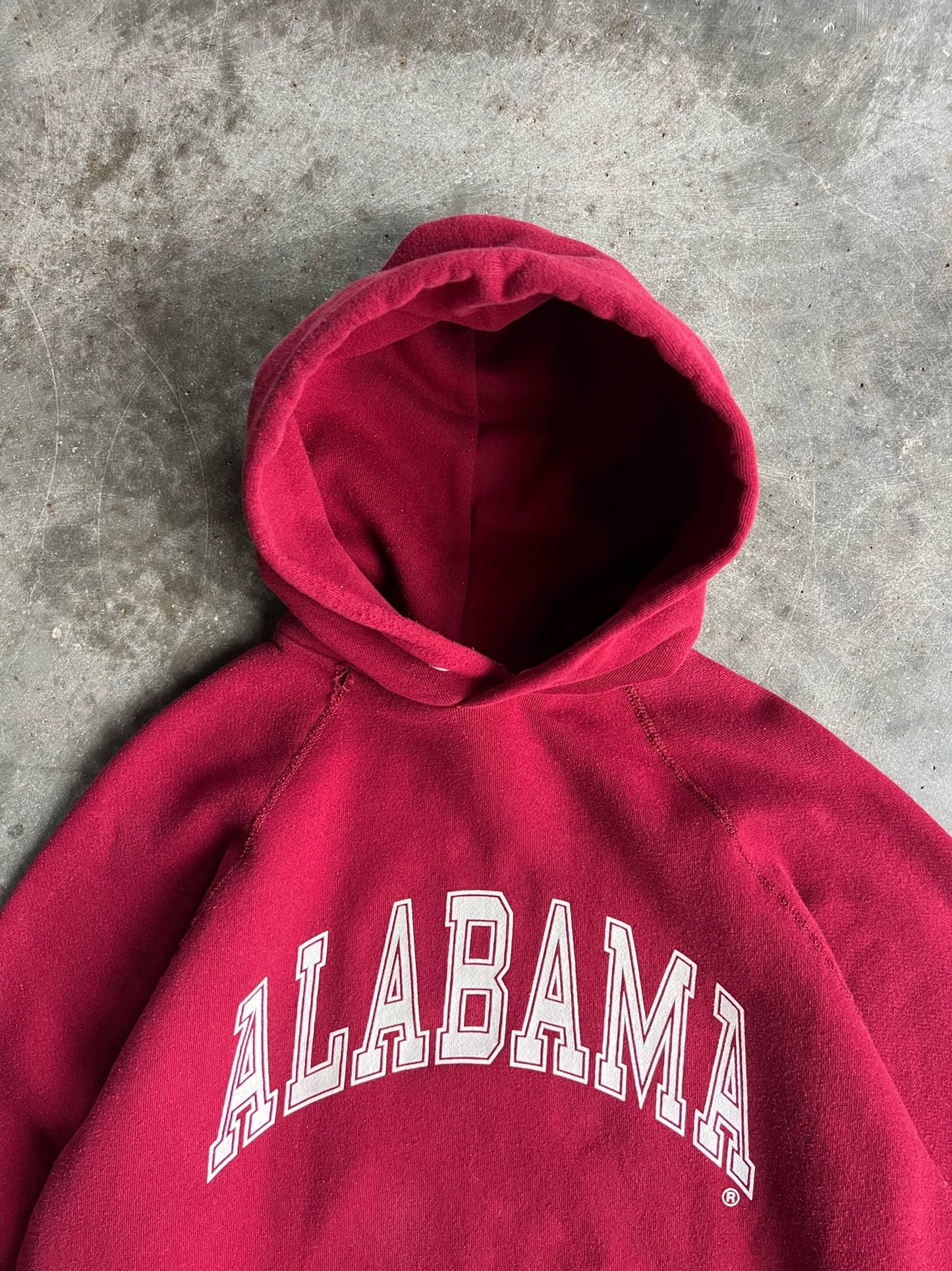 Vintage Red Alabama Hoodie - XL