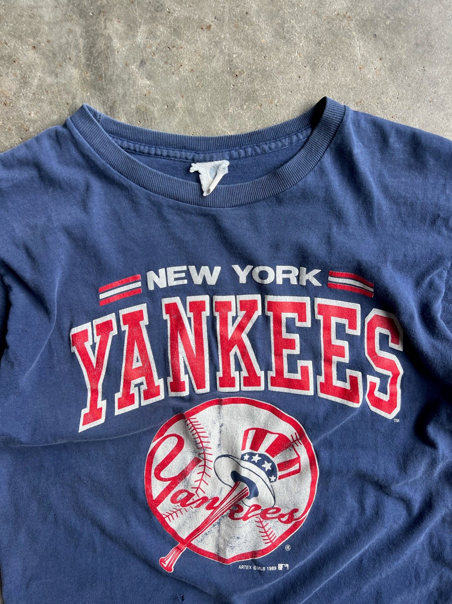 Vintage Navy New York Yankees Shirt - M