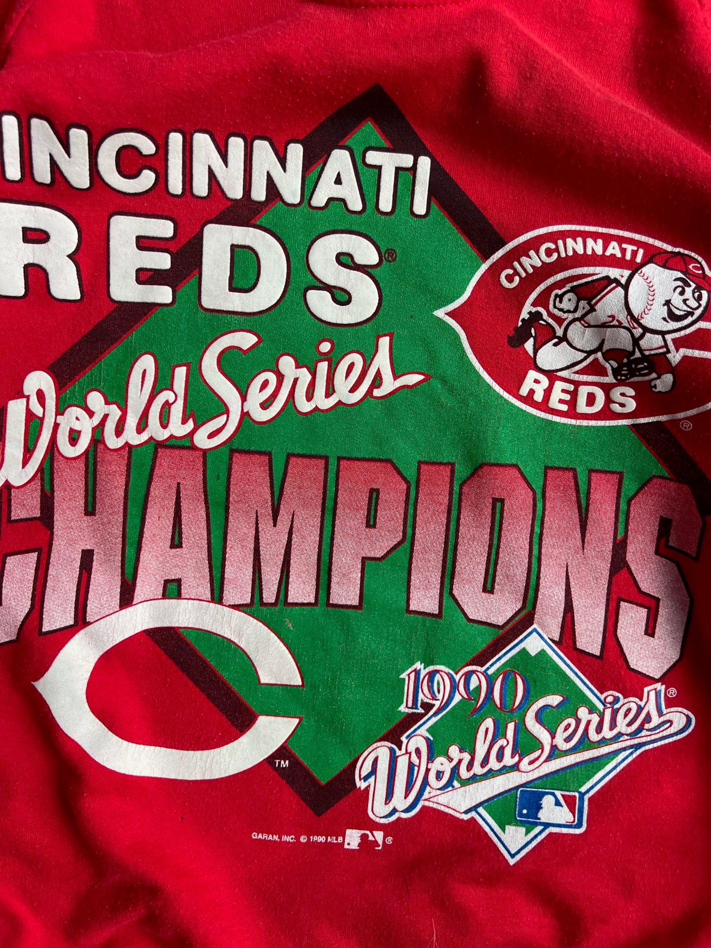 Vintage Cincinnati Reds World Series Crew - XL