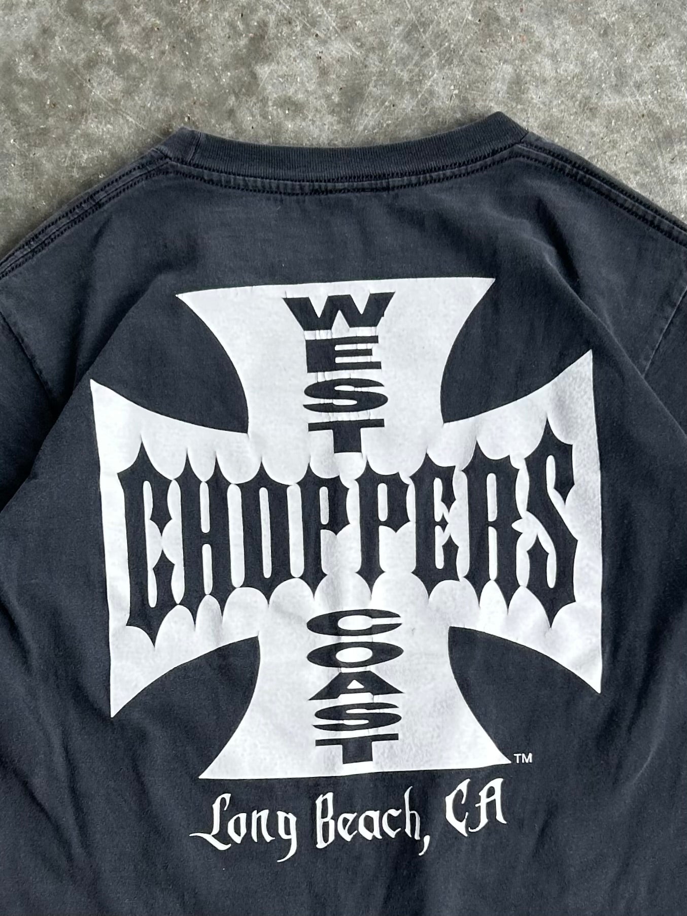 Vintage West Coast Choppers Baby Tee - S