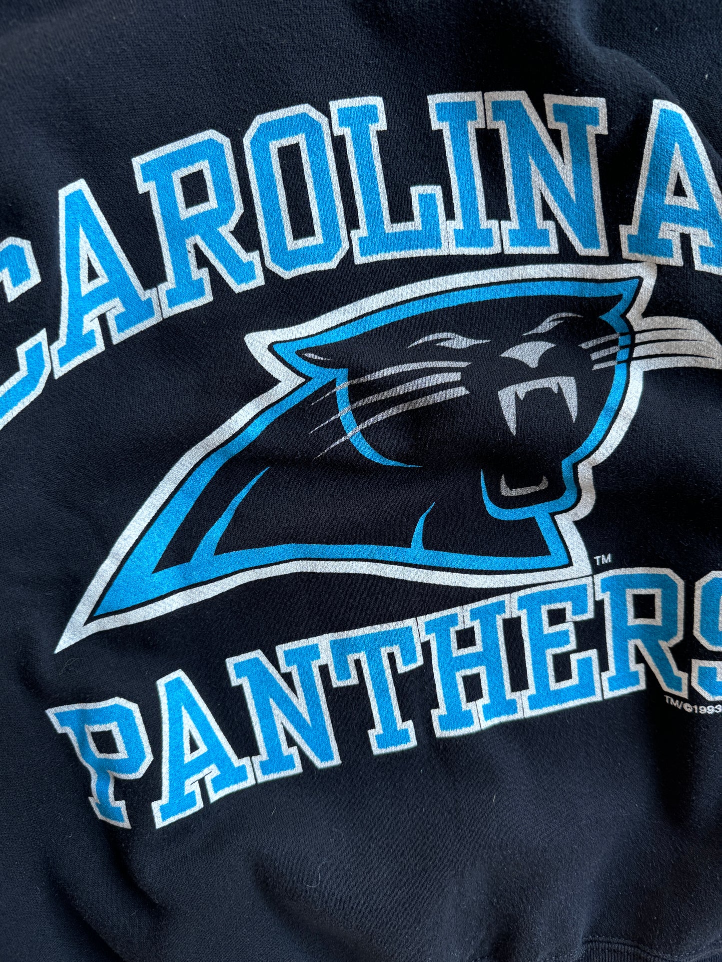 Vintage Carolina Panthers Crew - M