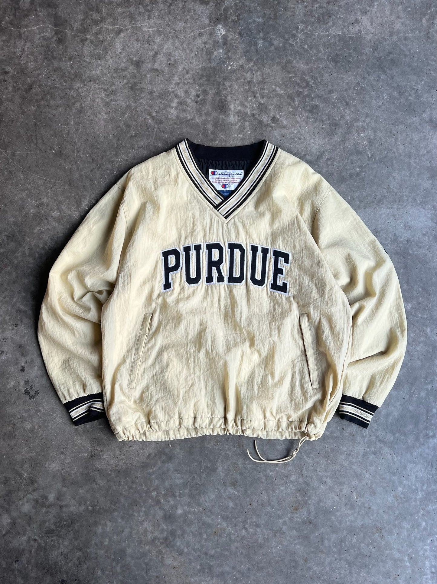 Vintage Champion Purdue Windbreaker - M