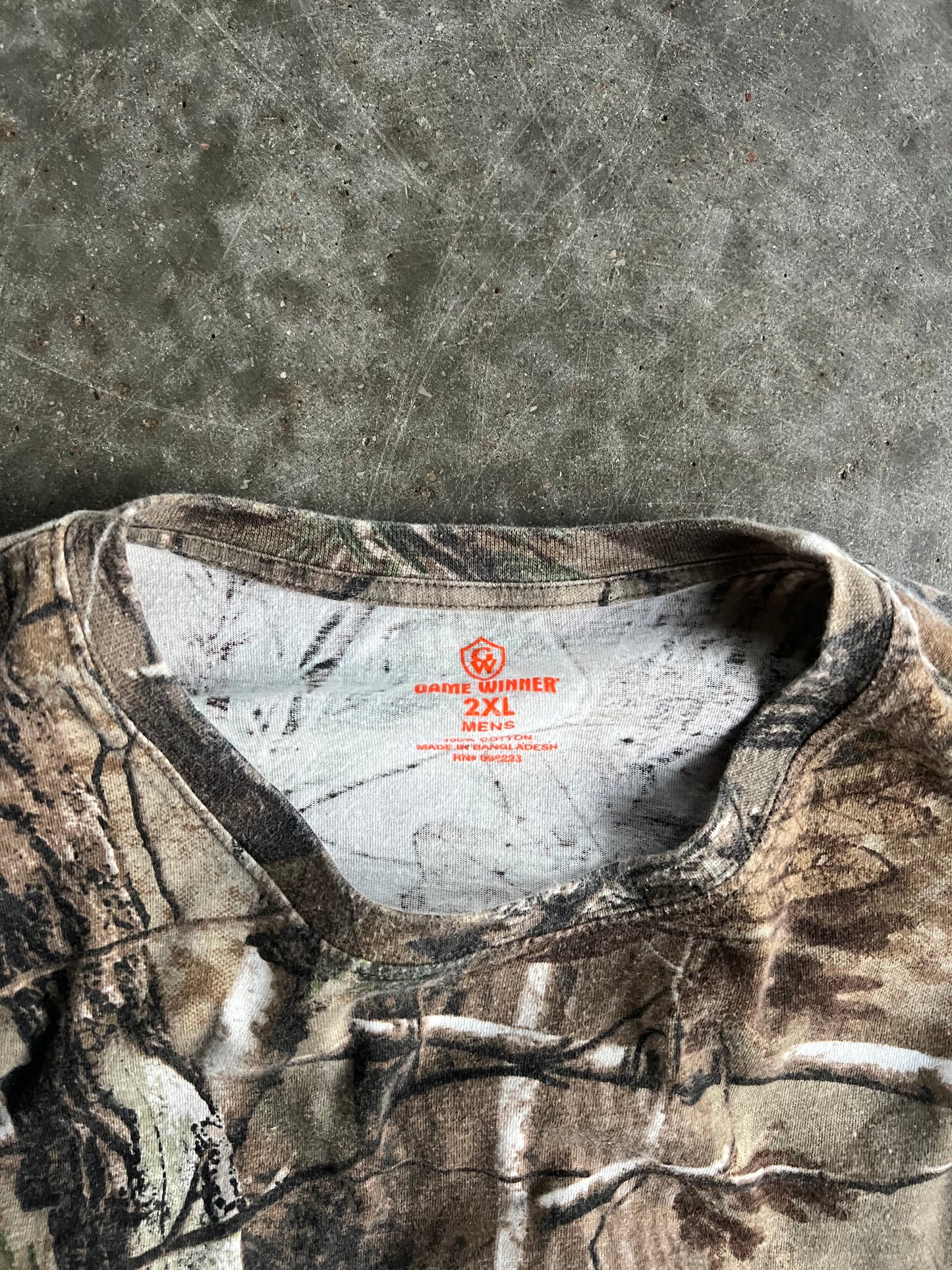 Game Winner Camo Shirt - XXL