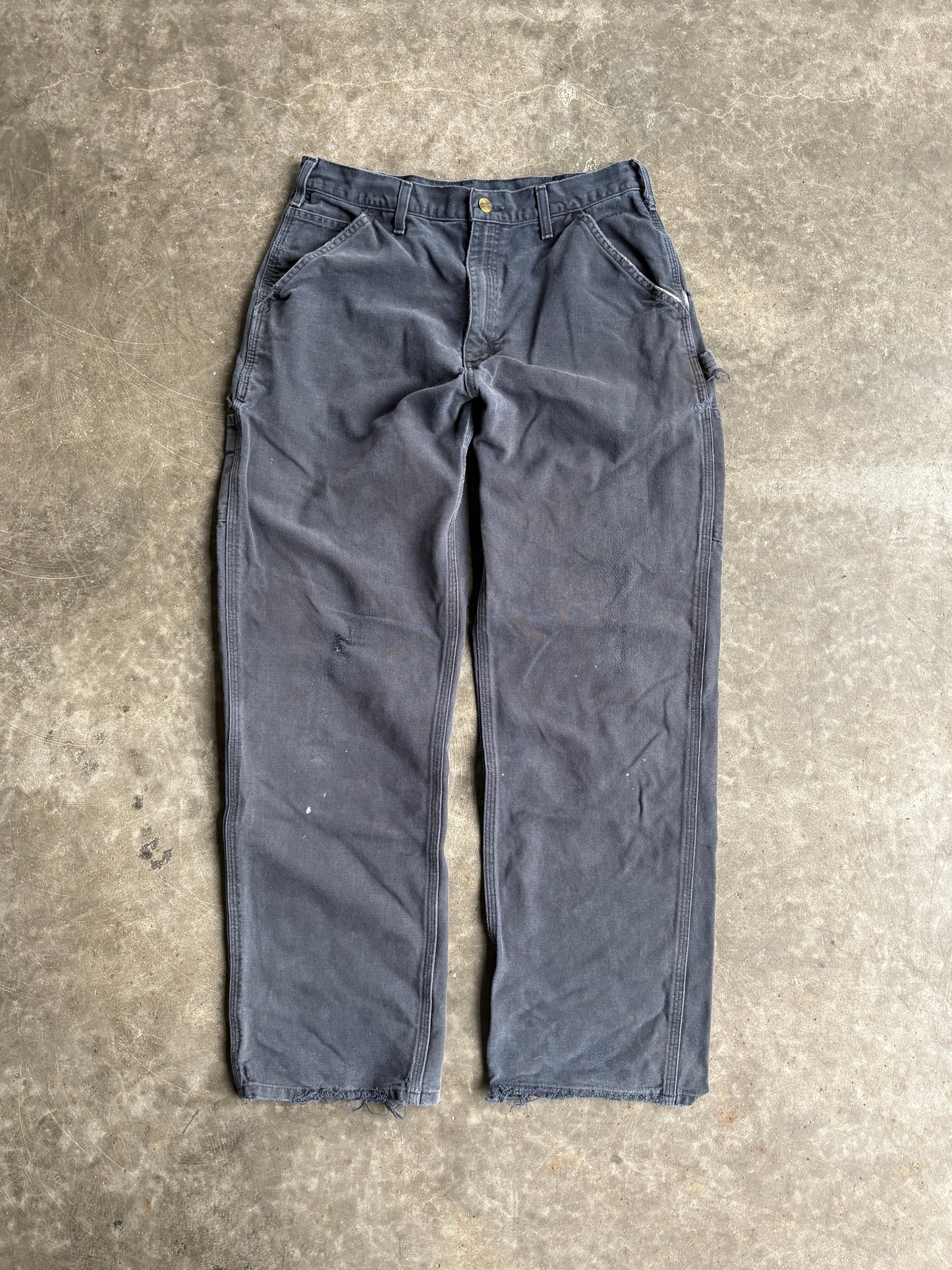 Vintage Dark Navy Carhartt Carpenter Pants - 32