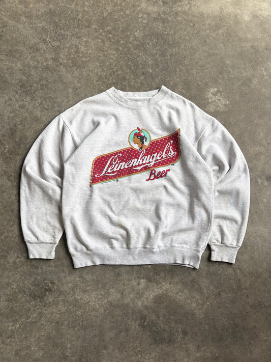 Vintage Grey Leinenkugel’s Beer Crew - M