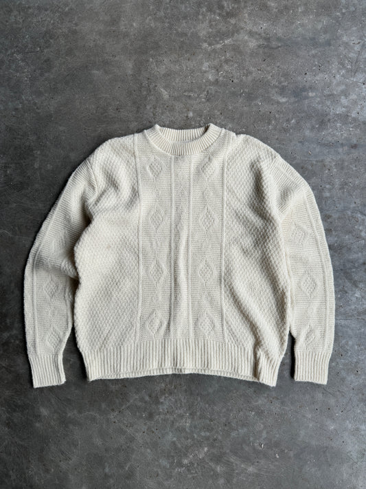 Vintage Cream McGregor Sweater - XL