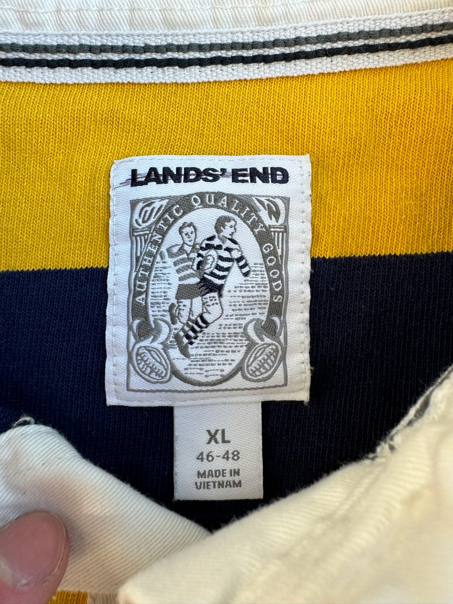 Vintage Land’s End Rugby Shirt - XL