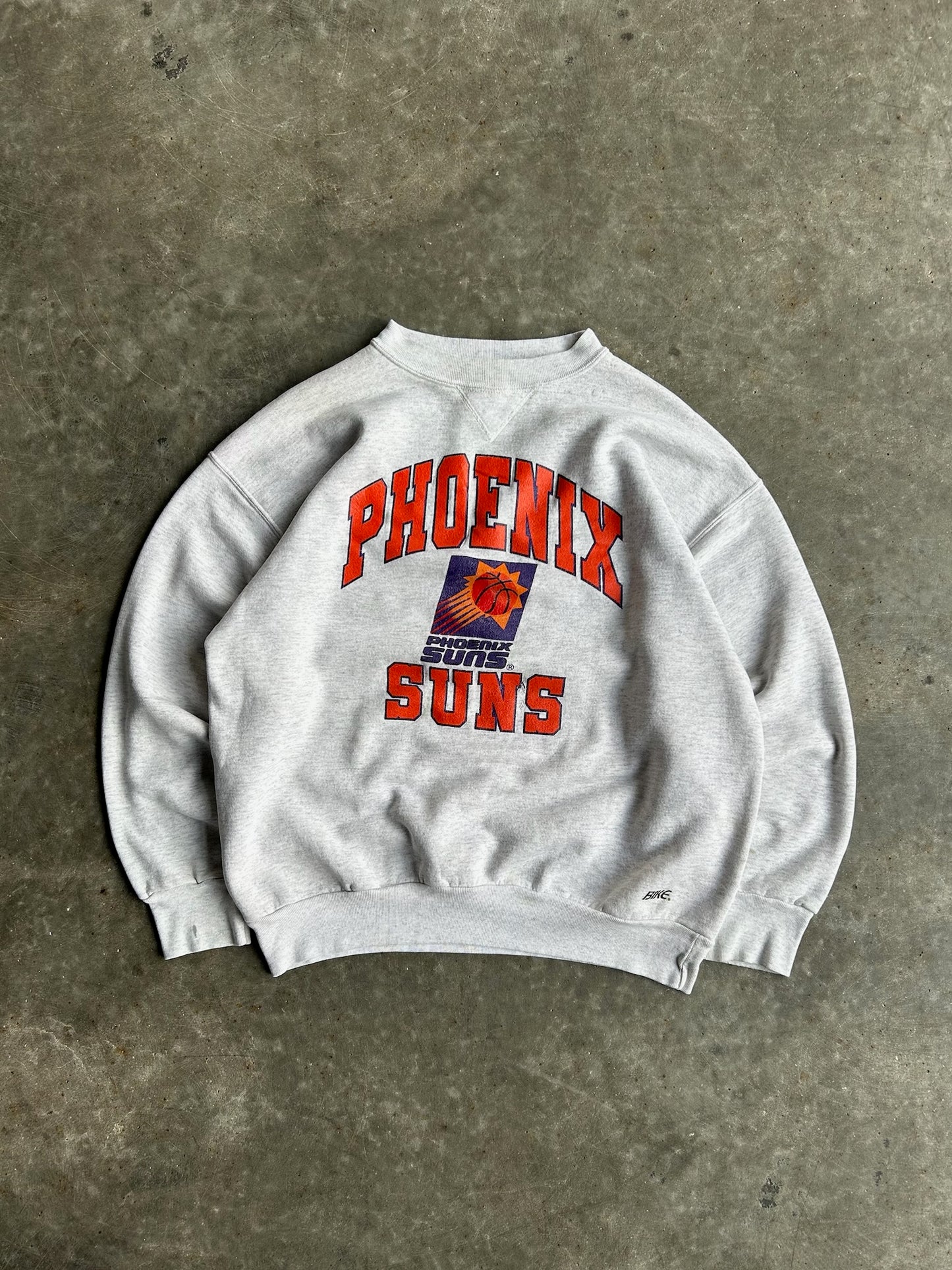 Vintage Grey Pheonix Suns Crew - L