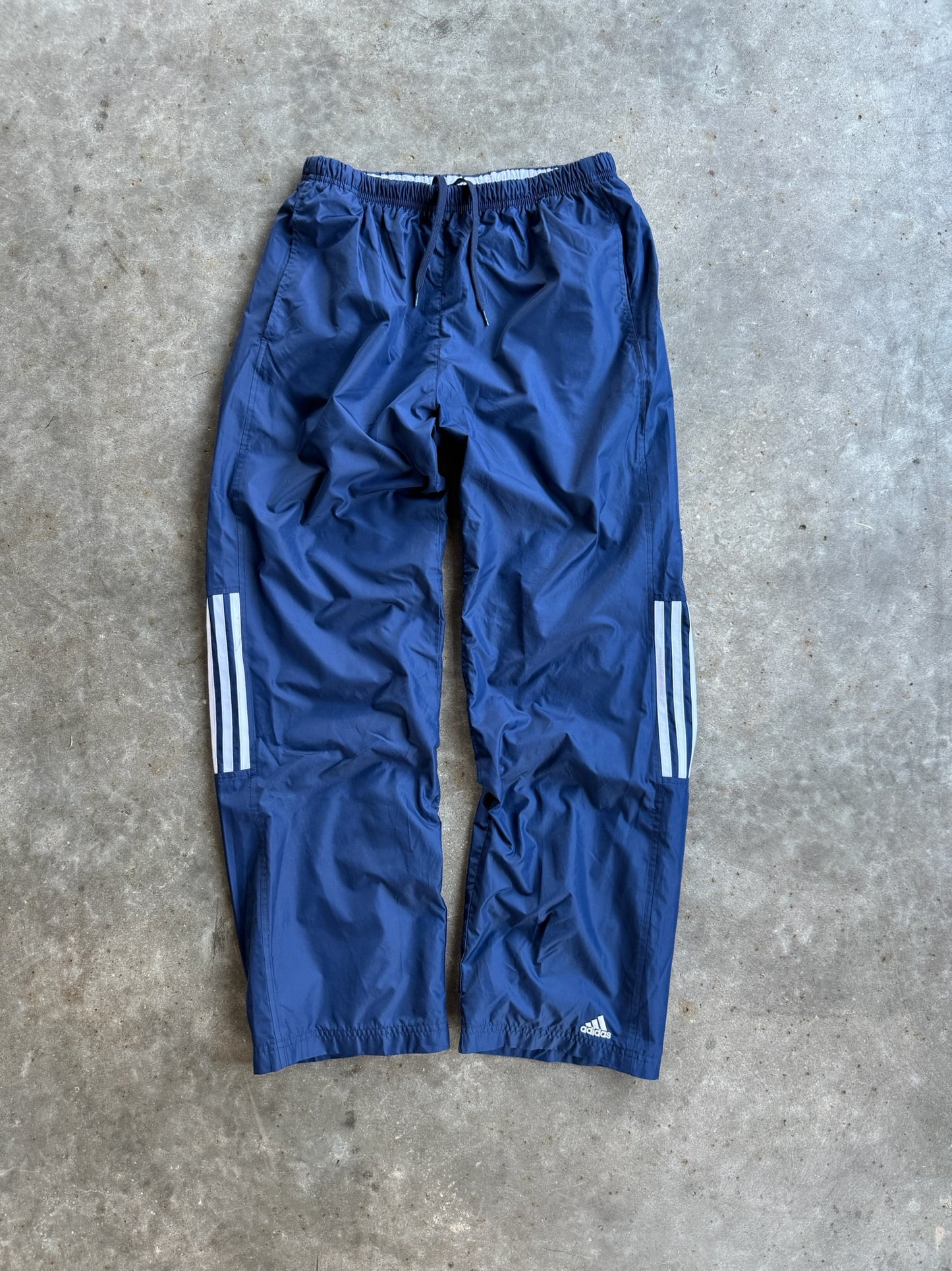 Navy Adidas Track Pants - M