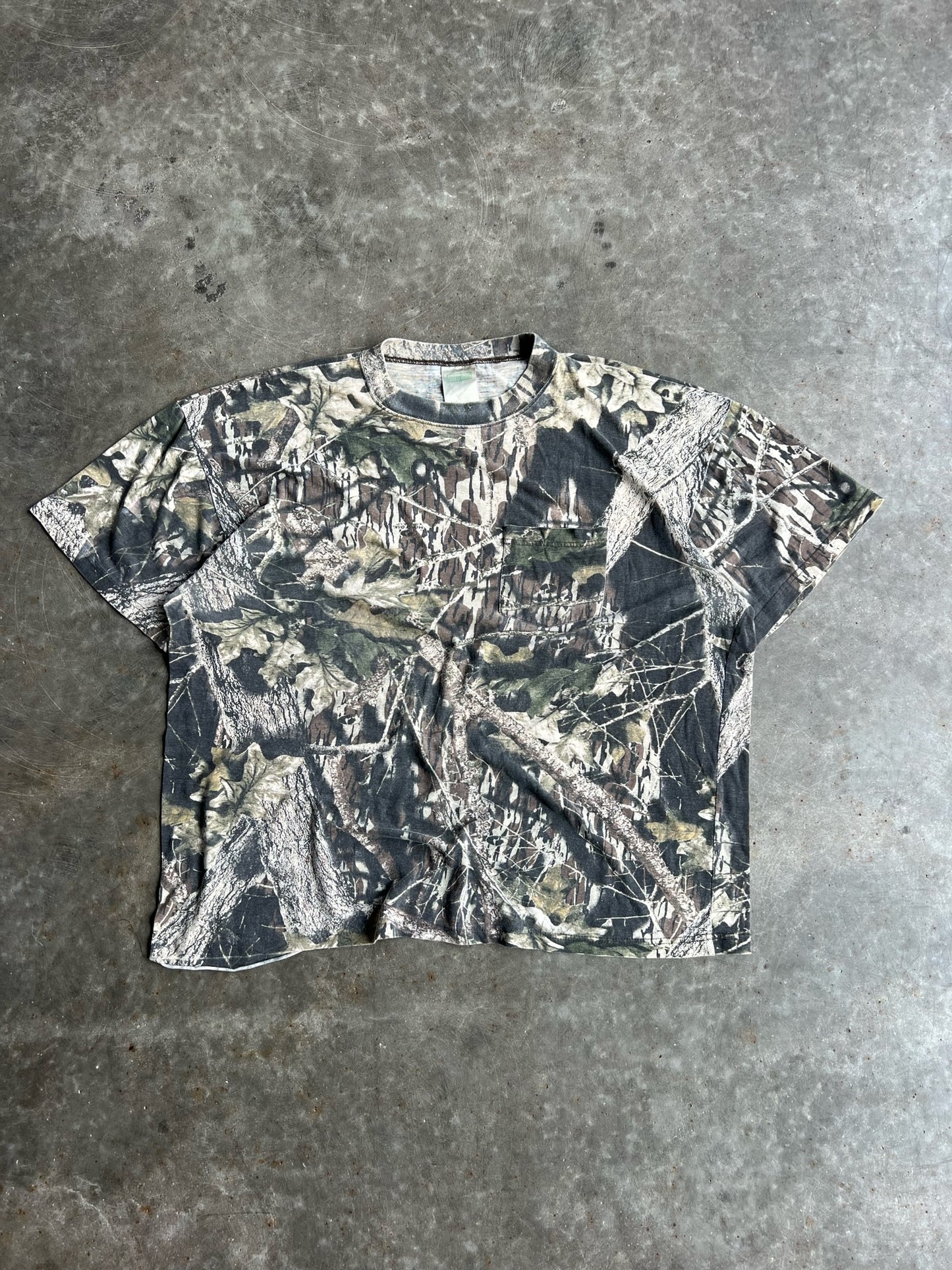 Vintage Mossy Oak Camo Shirt - XL