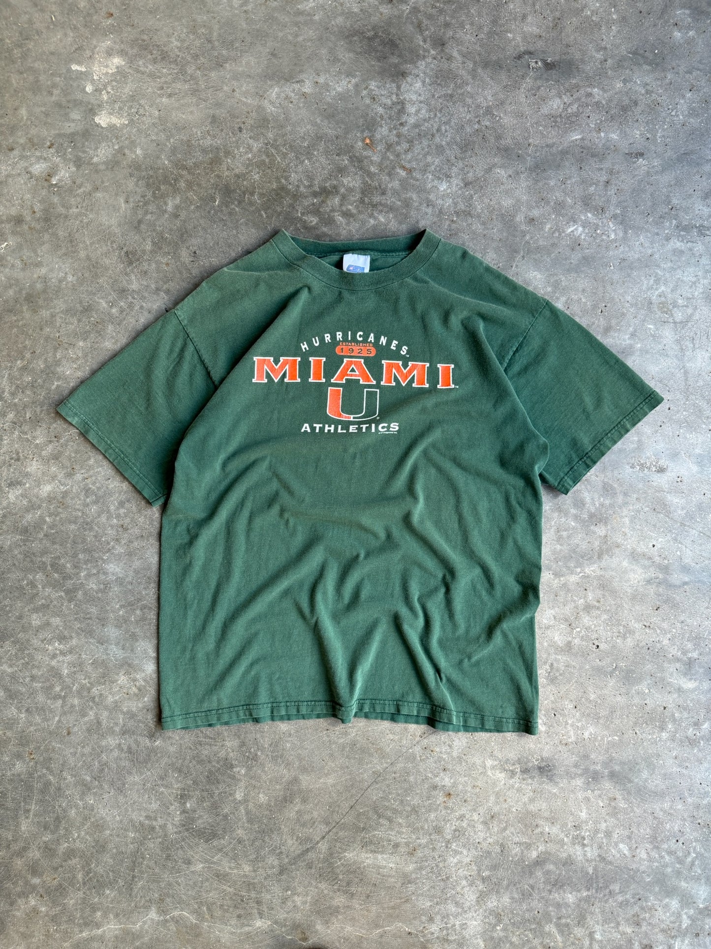 Vintage Miami Hurricane Athletic shirt - XL