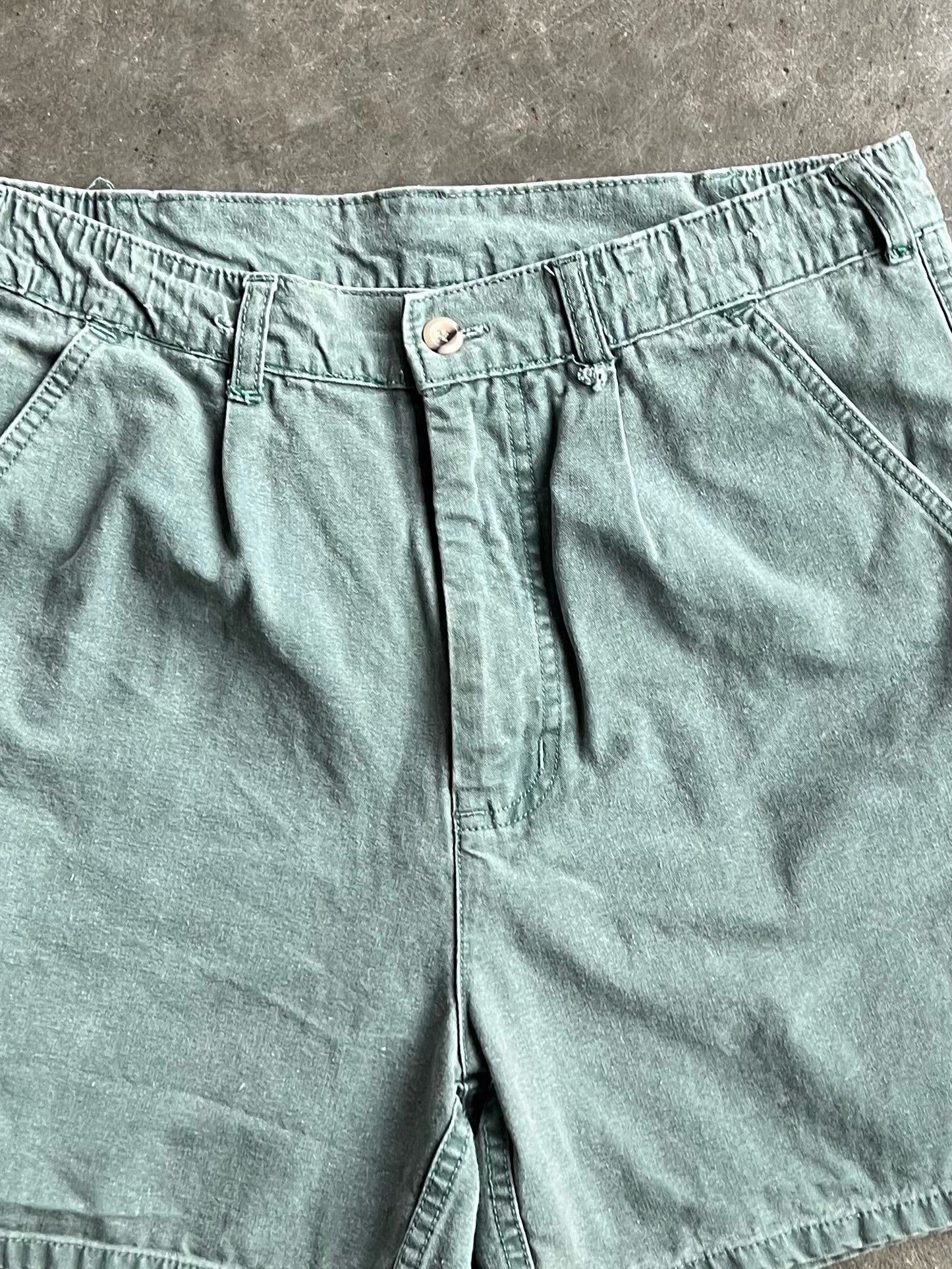 Vintage Green Woolrich Shorts - M