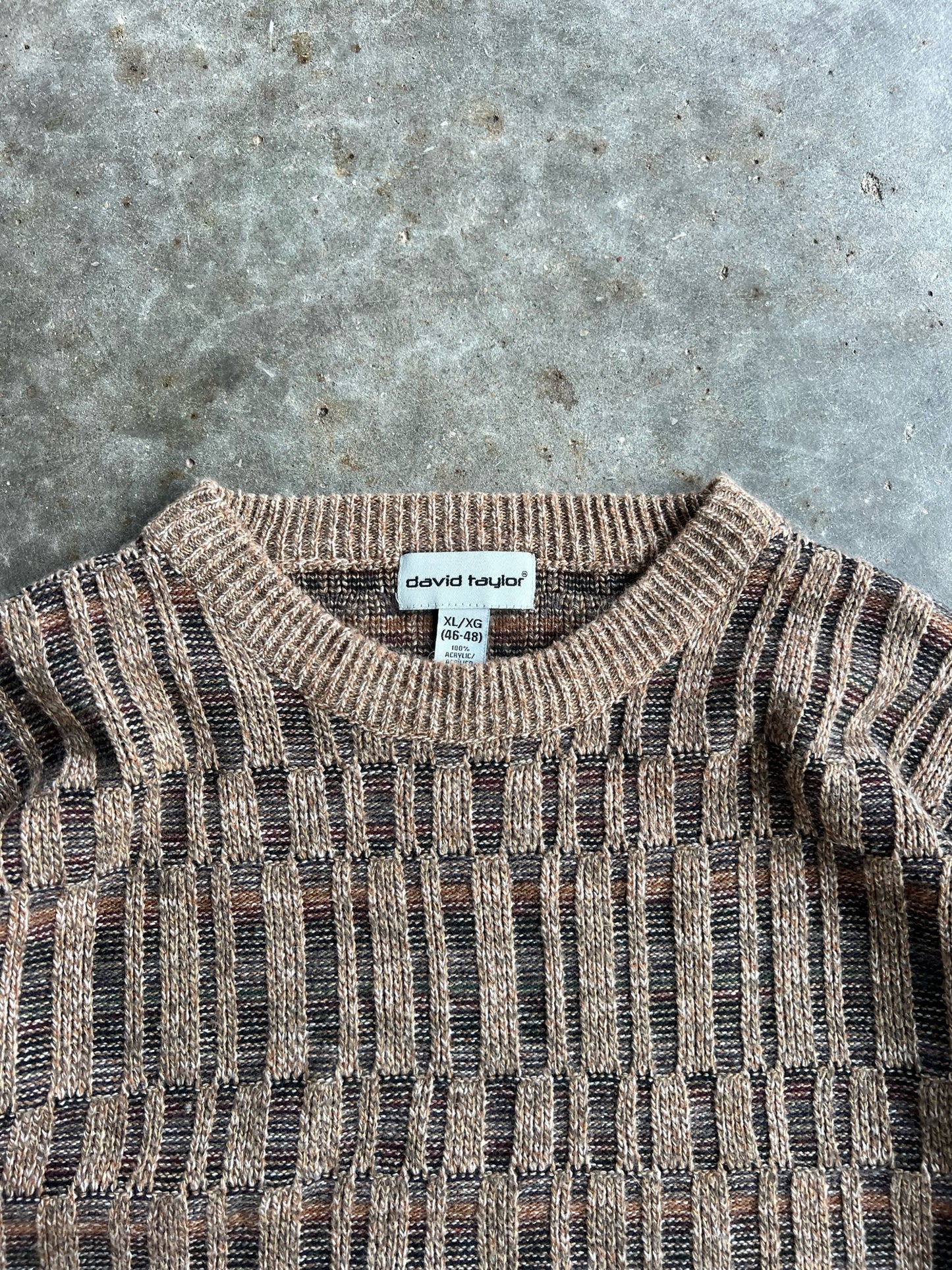 Vintage David Taylor Sweater - XL