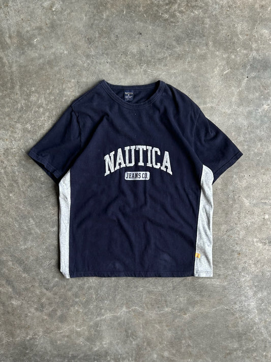 Vintage Navy Nautica Tee - L