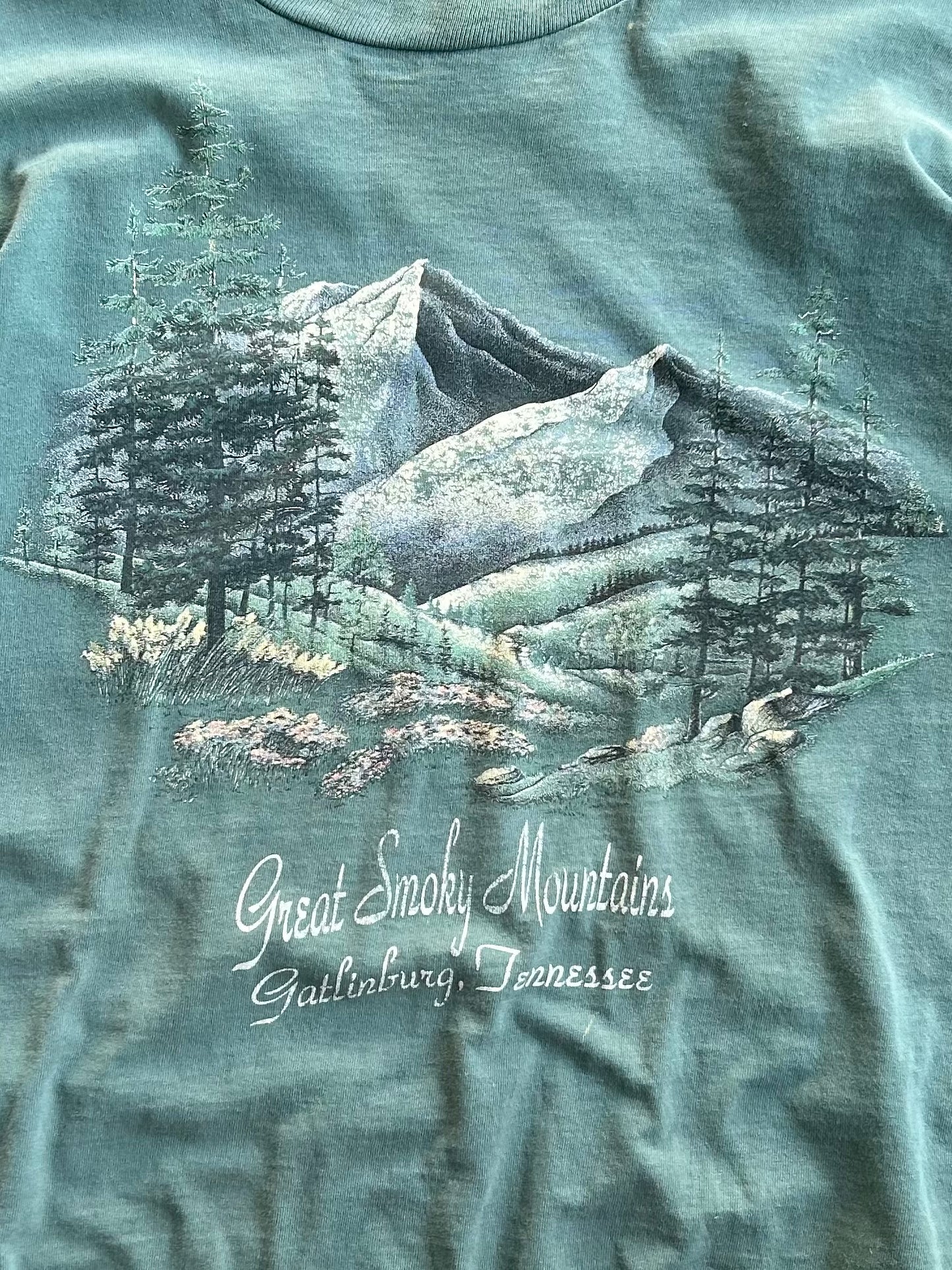 Vintage Great Smoky Mountains Tee - XL