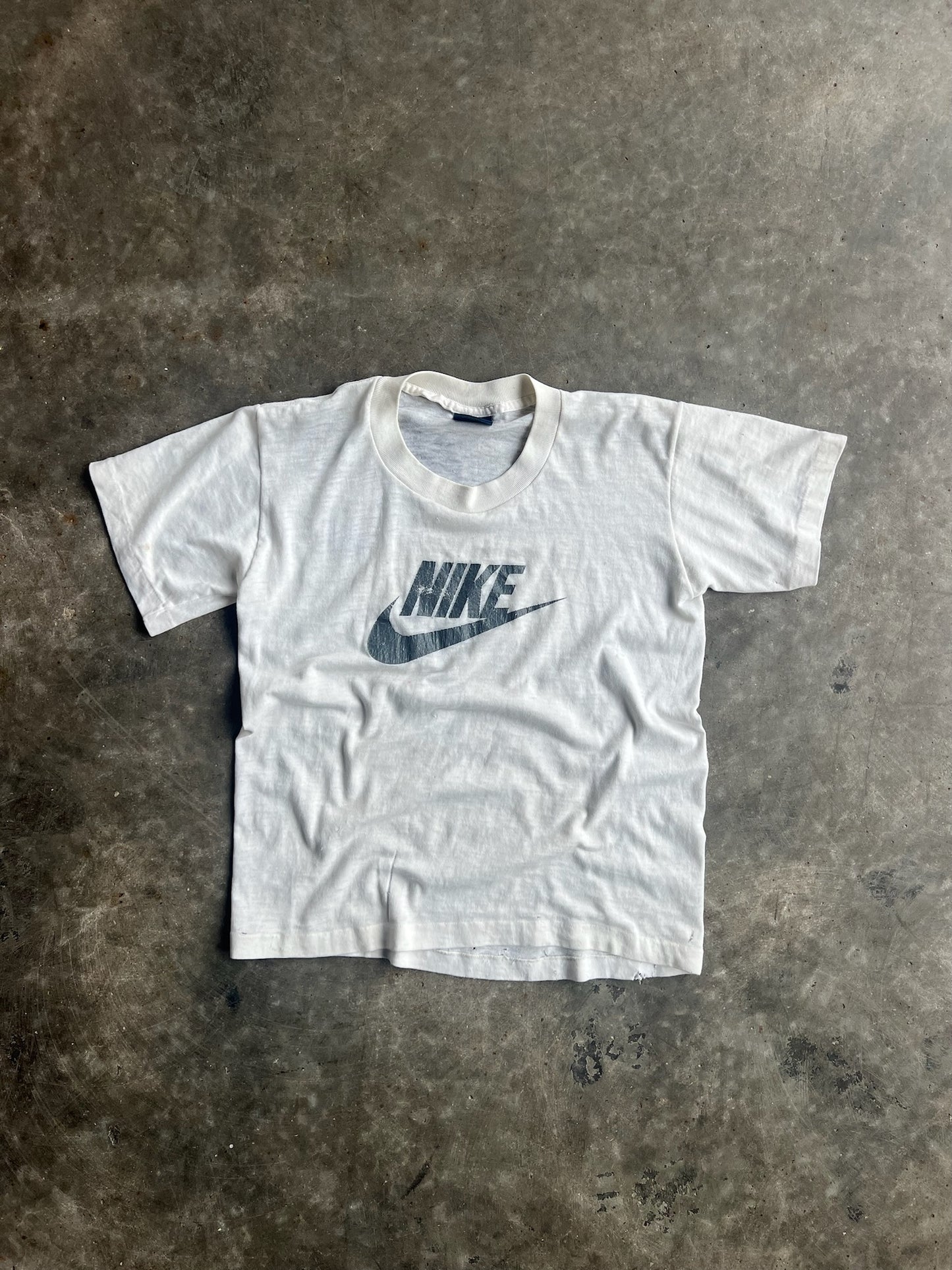 Vintage White Nike Shirt - S