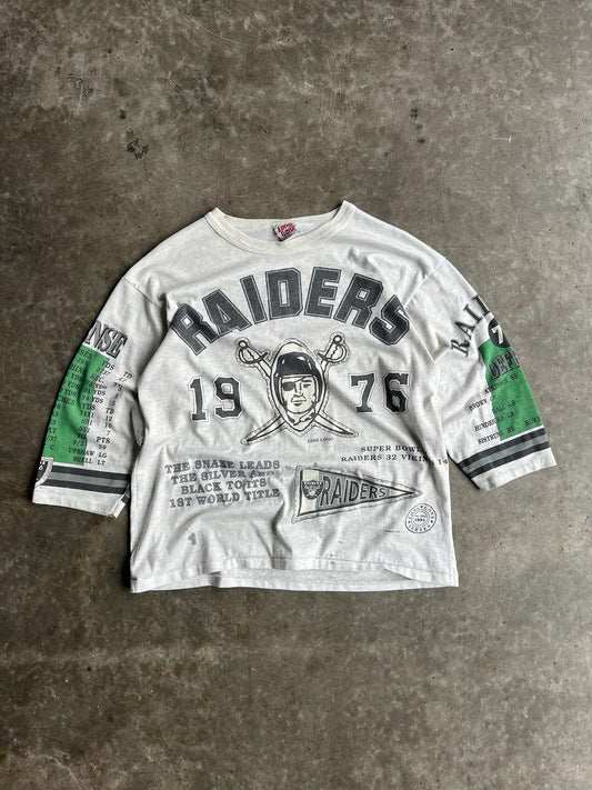 Vintage 1976 Raiders Long Gone Shirt - L