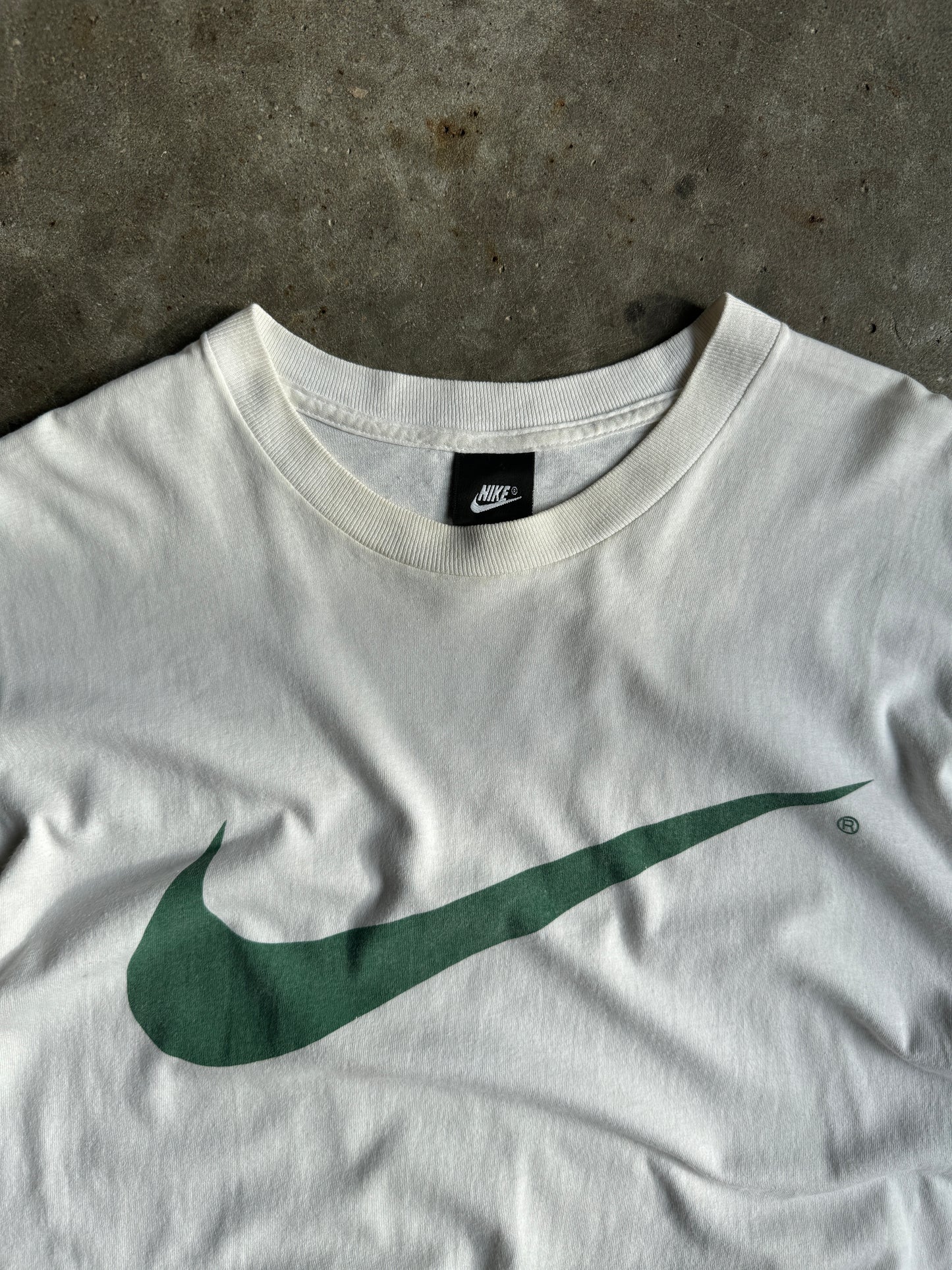 Vintage Nike Swoosh Shirt - XL