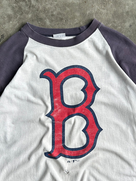 Vintage Boston Red Sox Cropped Tee - XL