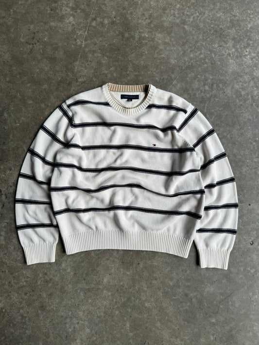 Vintage Tommy Hilfiger Striped Sweater - L