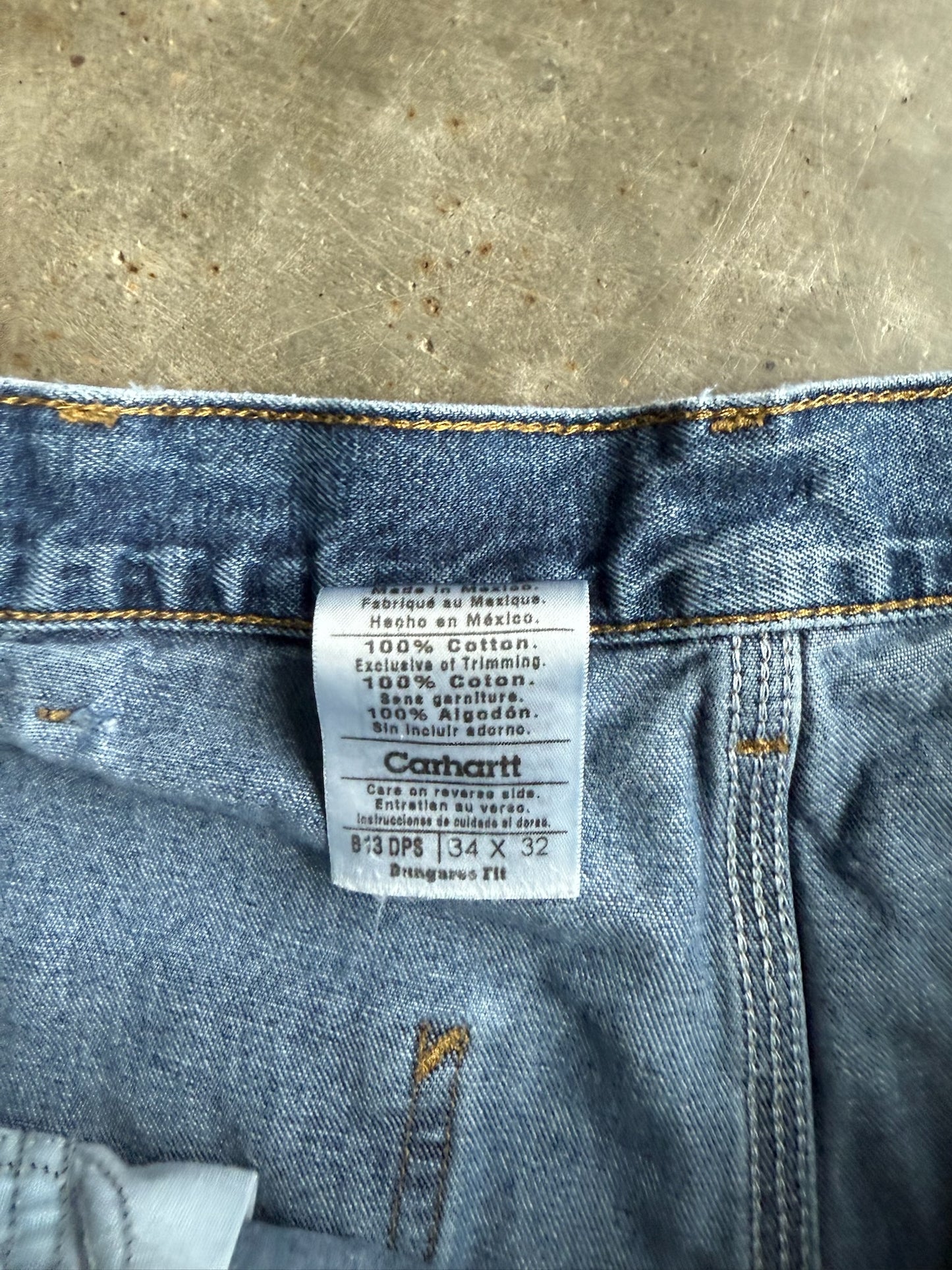 Vintage Carhartt Denim Carpenter Pants - 31