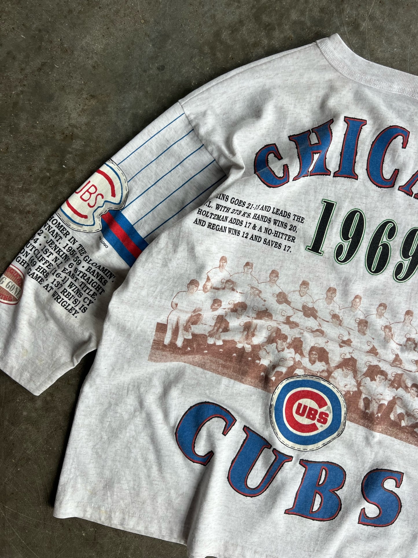 Vintage Long Gone Chicago Cubs Shirt - L