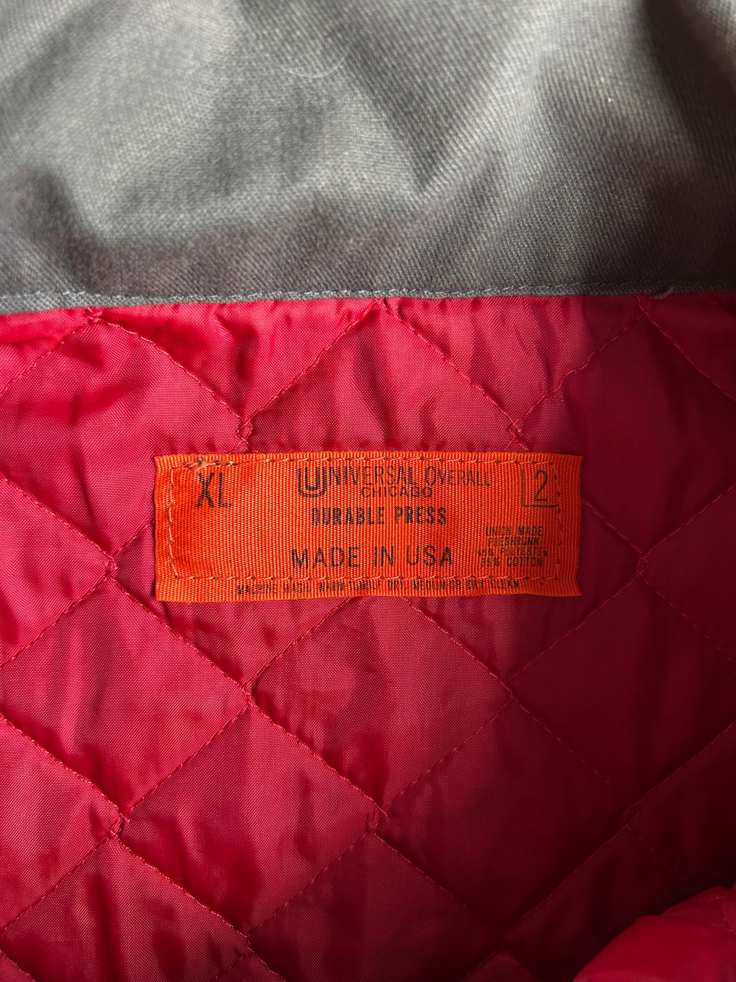 Vintage Universal Overall Chicago Jacket - XL
