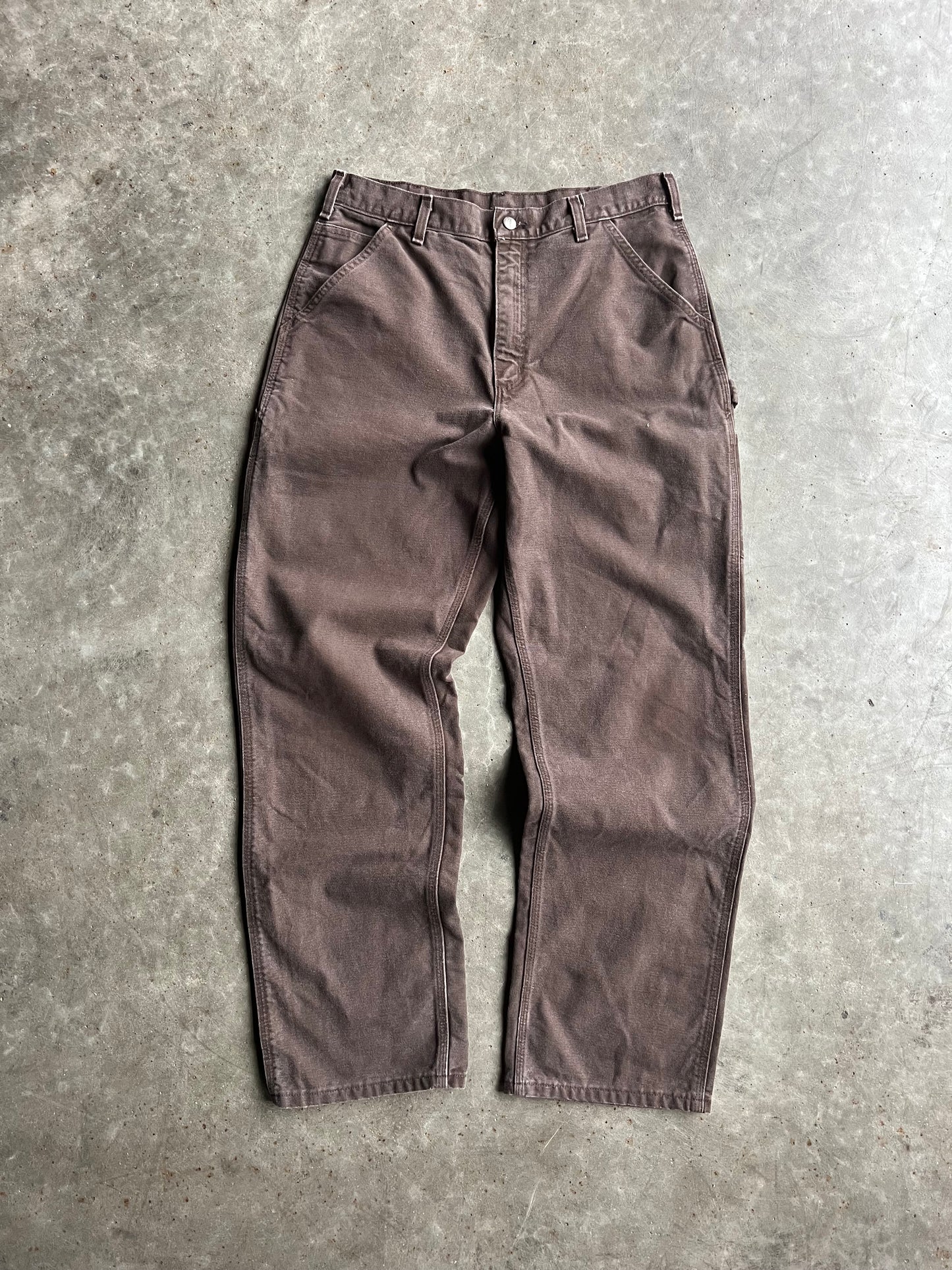 Vintage Brown Carhartt Carpenter Pants - 34