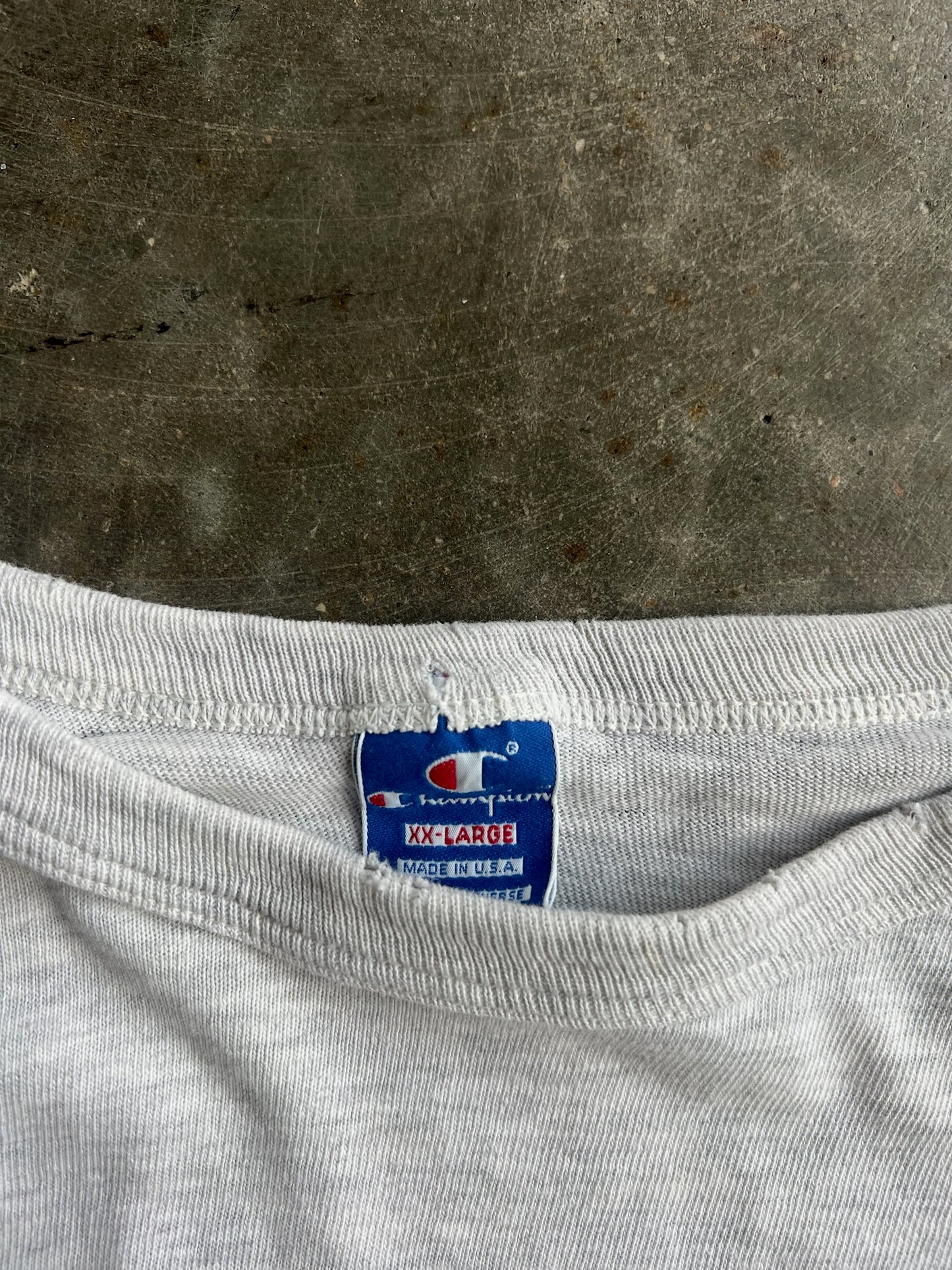 Vintage Grey Champion Dartmouth Shirt - XL