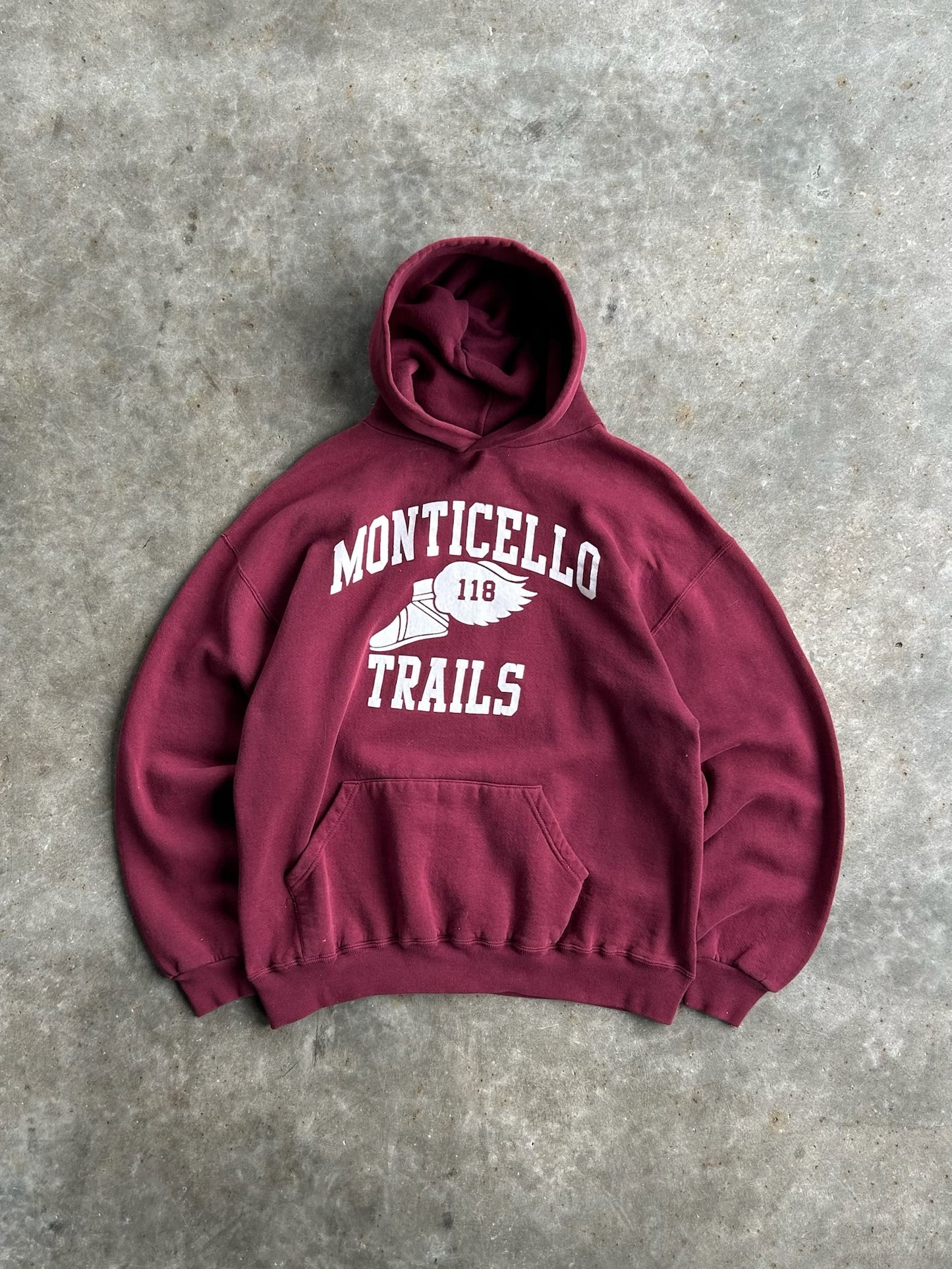 Vintage Monticello Trail Russel Athletics Hoodie - L