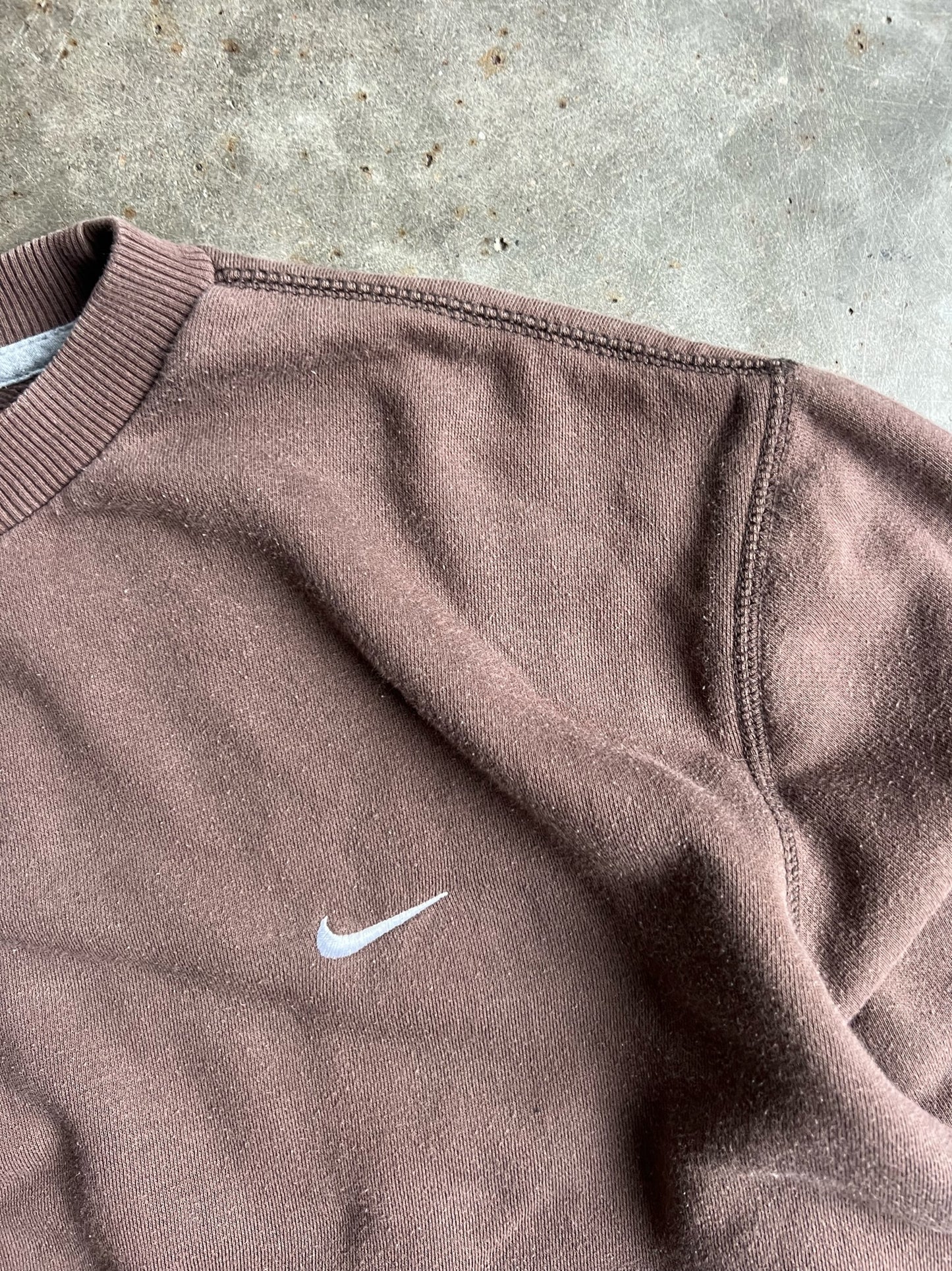 Vintage Brown Nike Athletic Dept. Crew - XL