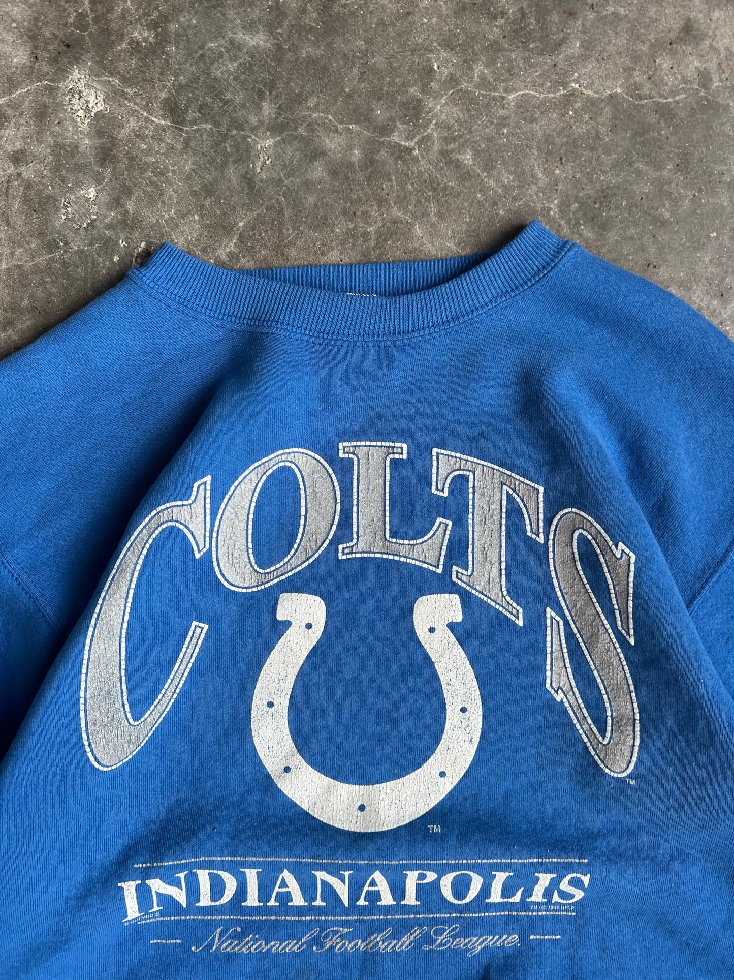 Vintage NFL Indianapolis Colts Crew - XL