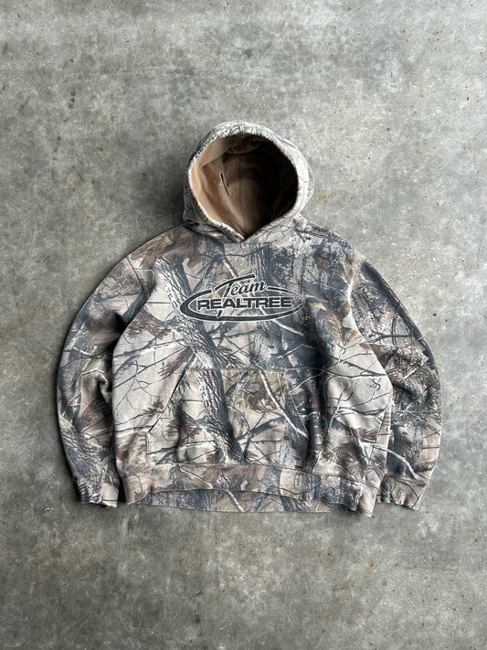 Vintage Camo Team Realtree Hoodie - XL