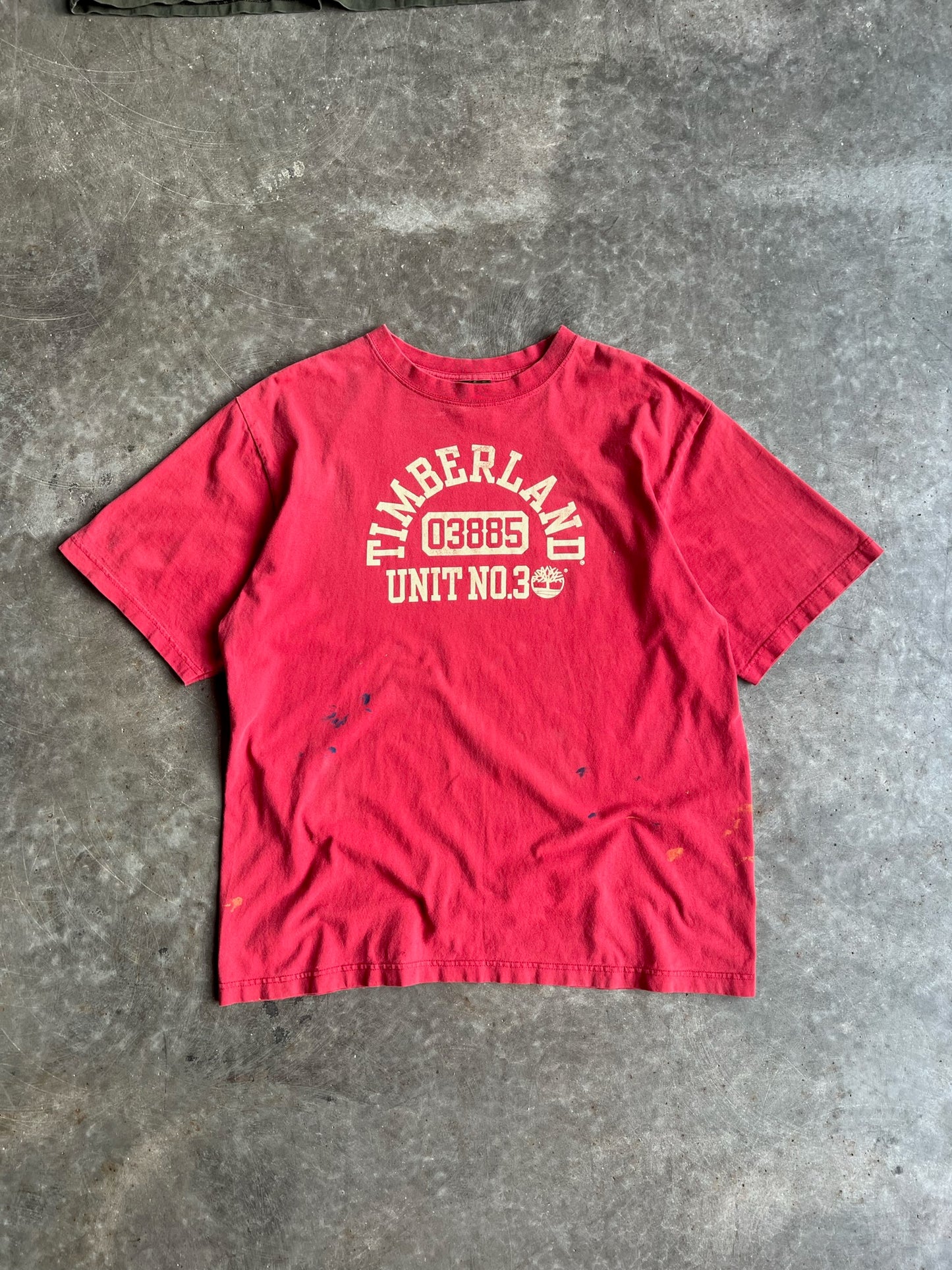 Vintage Red Timberland Shirt - XL