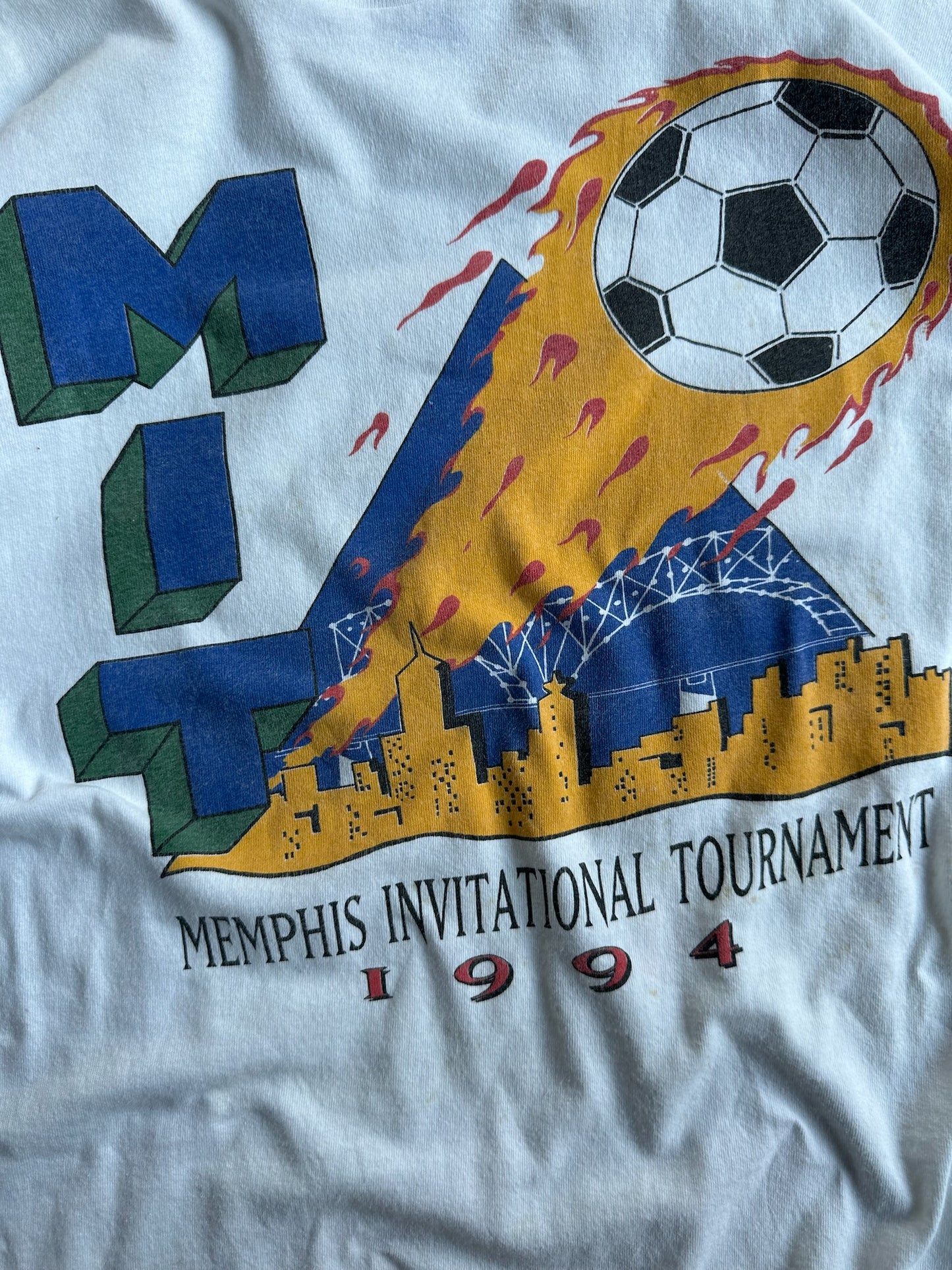 Vintage ‘96 Memphis Soccer Tournament Adidas Shirt - M