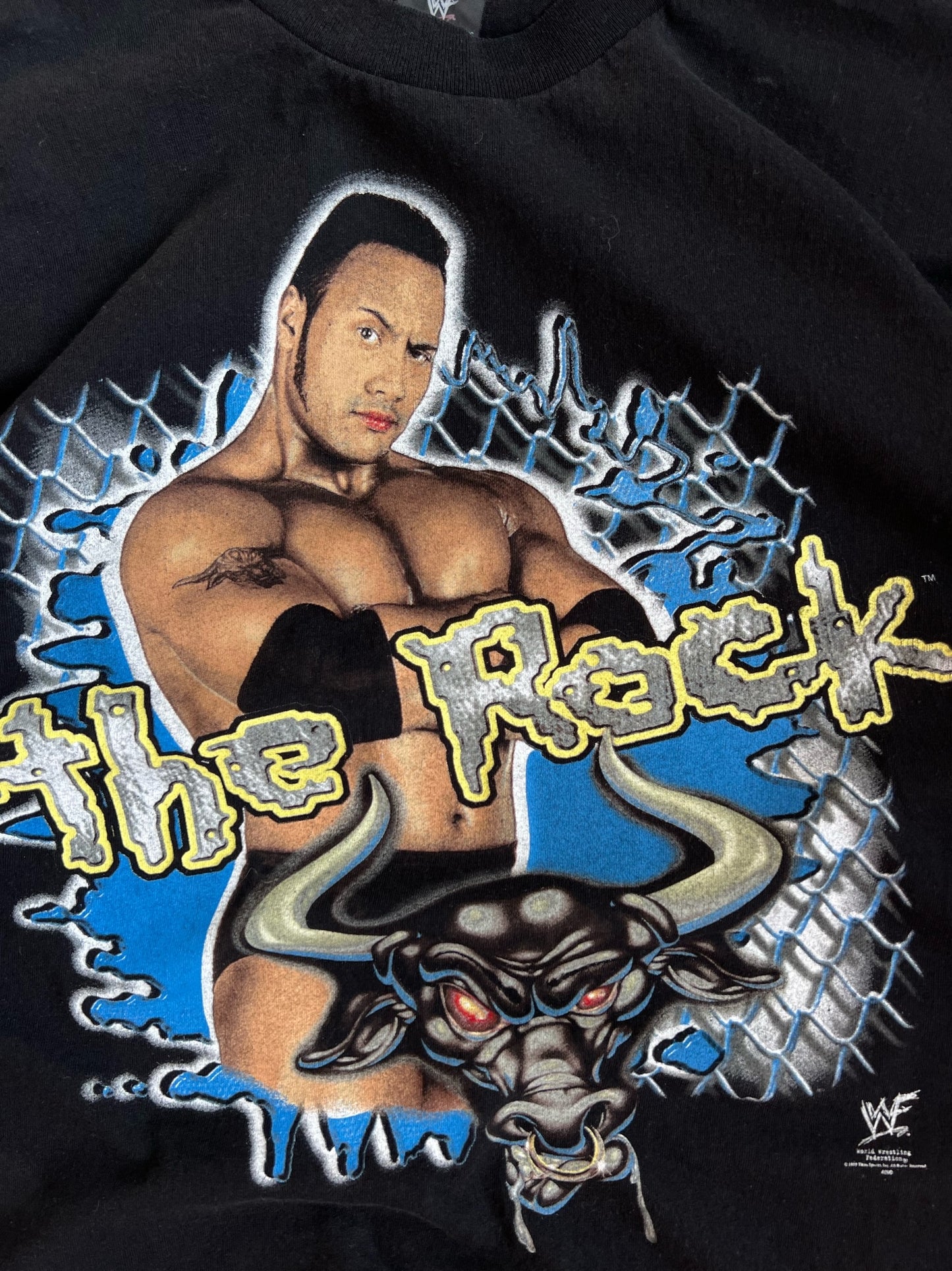 Vintage The Rock WWF shirt - XL