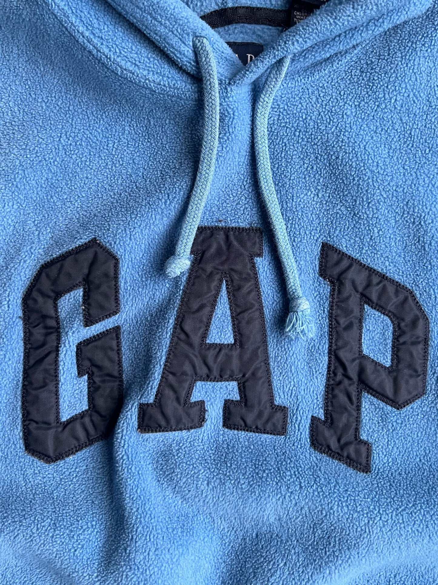 Vintage Gap Fleece Hoodie - L
