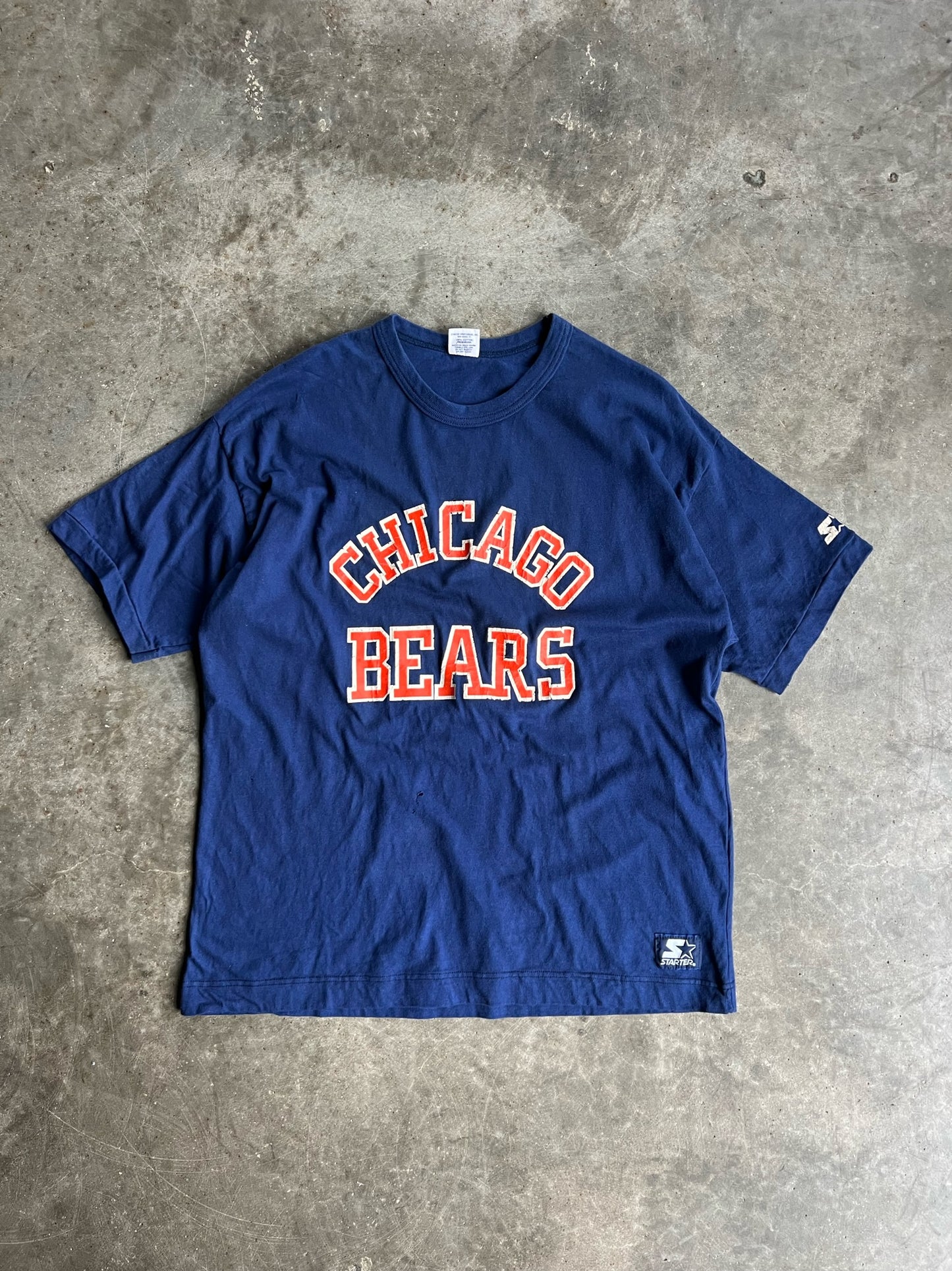 Vintage Navy Chicago Bears Shirt - XL