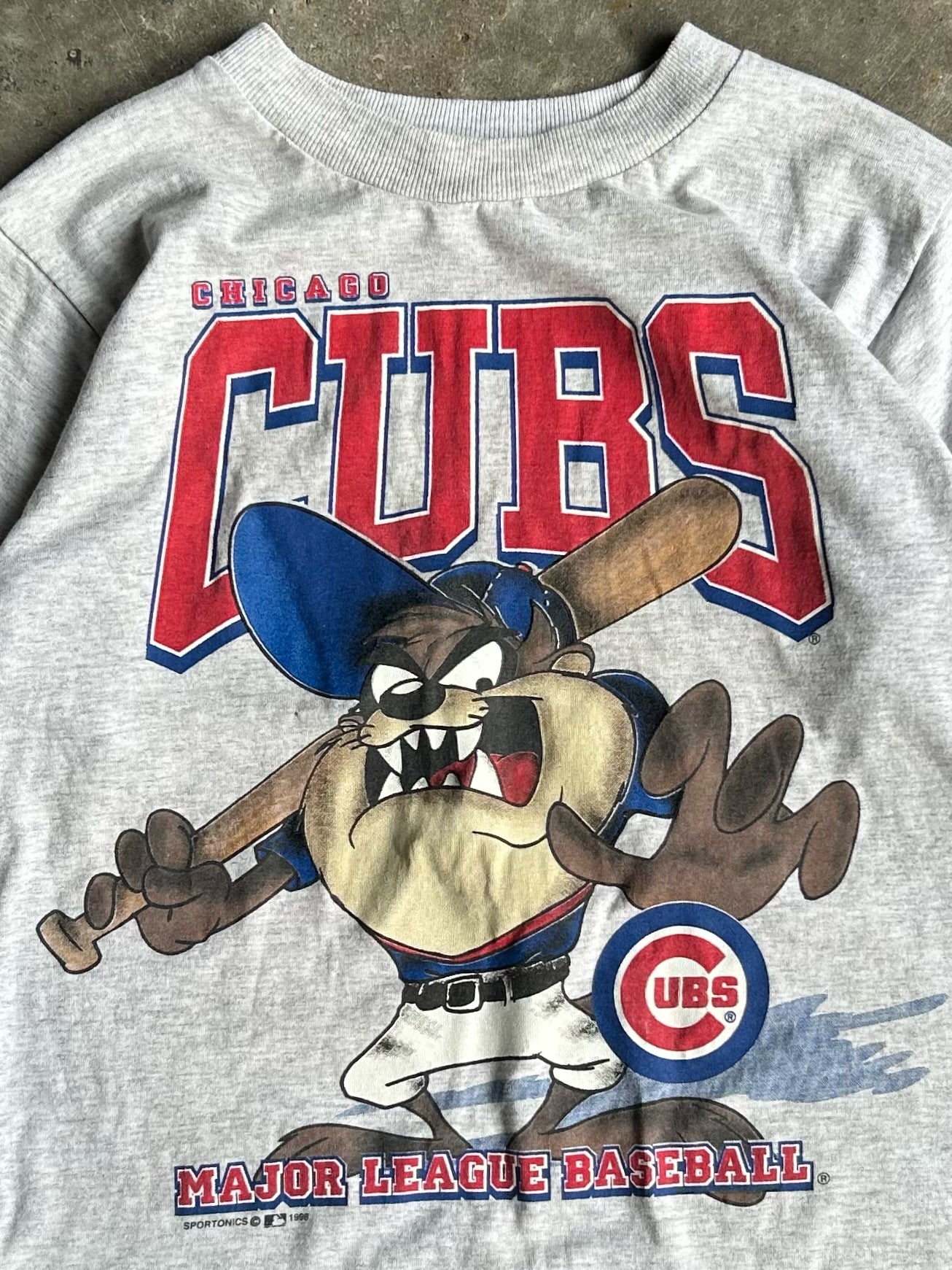 Vintage Chicago Cubs Tasmanian Devil Shirt - S