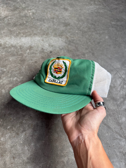 Vintage Cadillac Trucker Snapback Hat