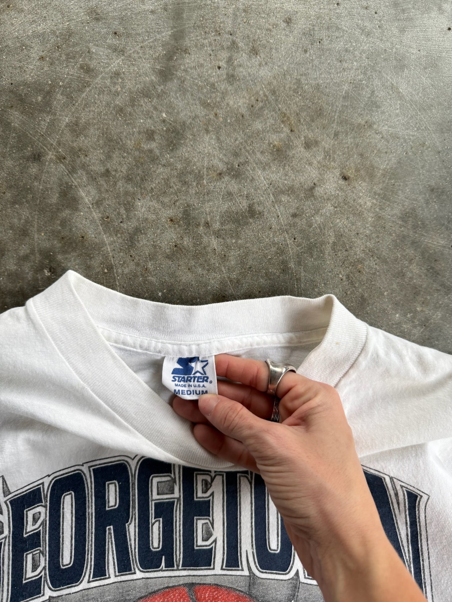 Vintage Georgetown Basketball Shirt - M