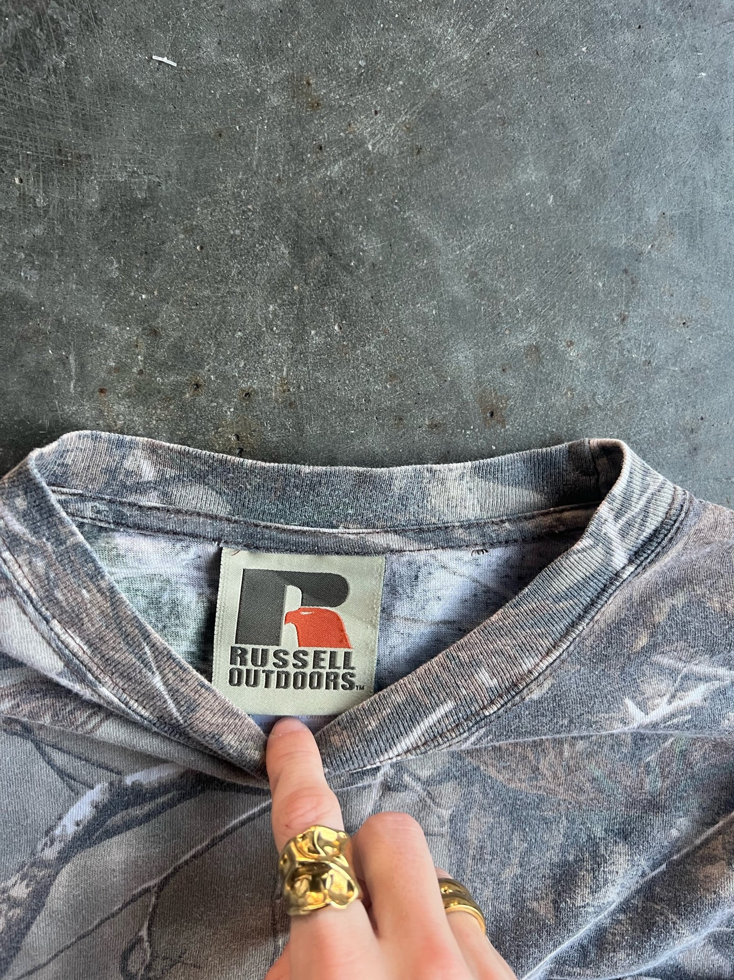 Russell Outdoor AP Camo Long Sleeve Shirt - M