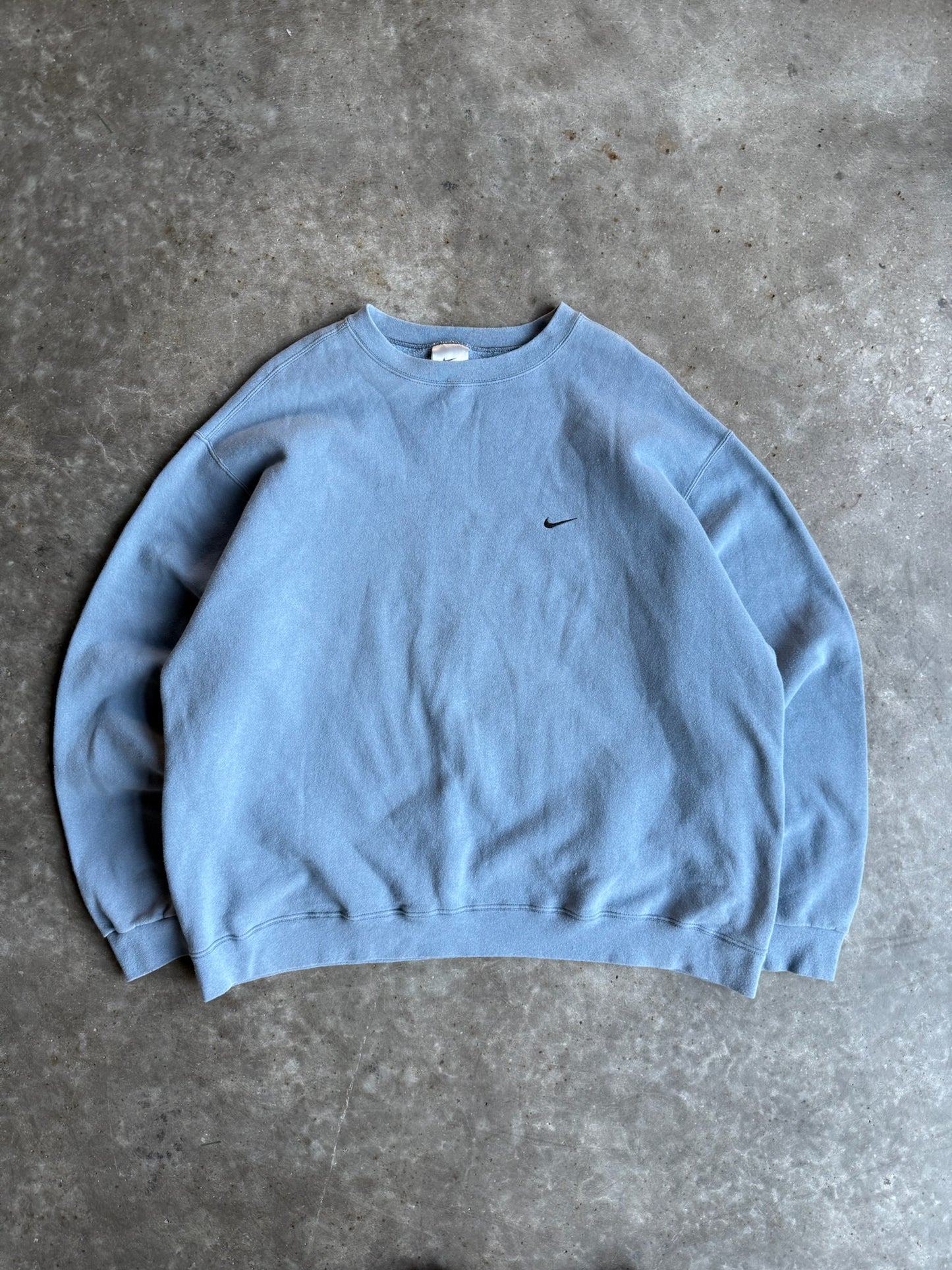 Vintage Dusty Blue Nike Crew - XXL