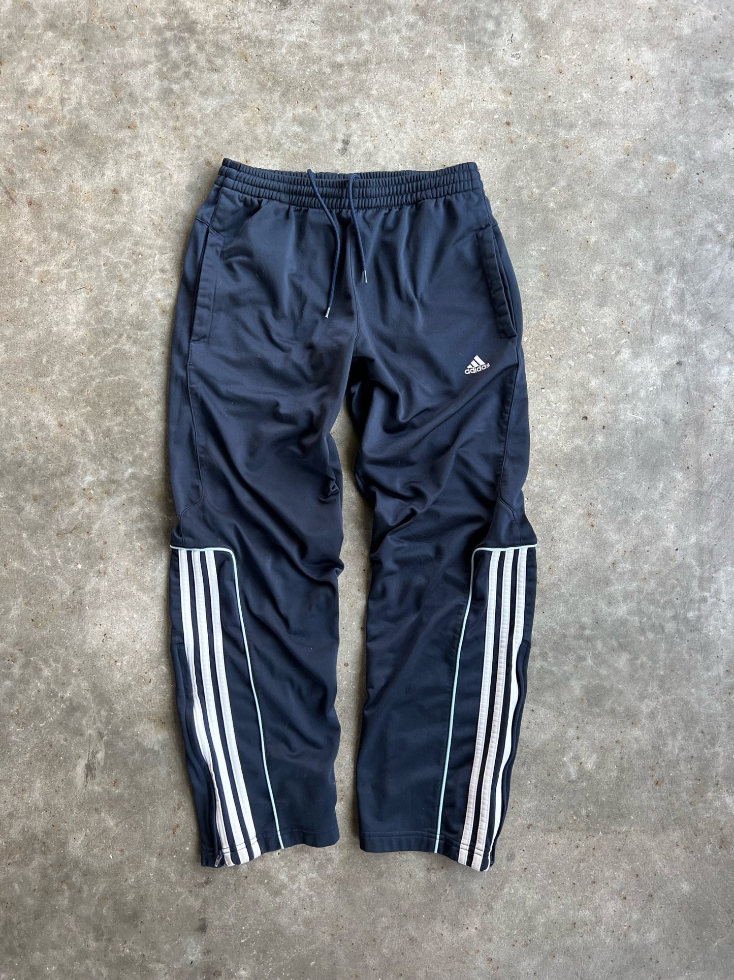 Vintage Black Adidas Track Pants - M