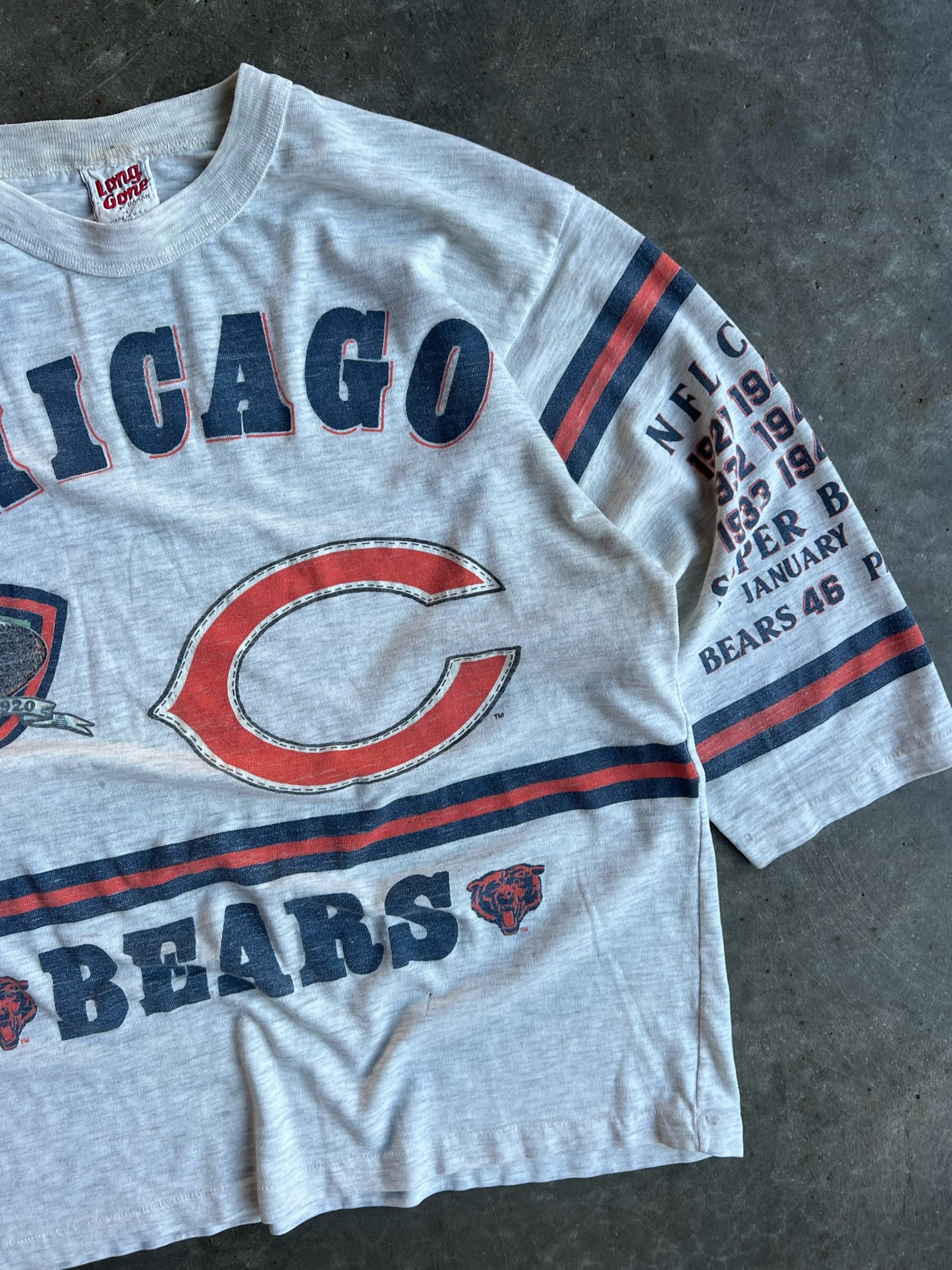 Vintage Chicago Bears Long Gone Shirt - L