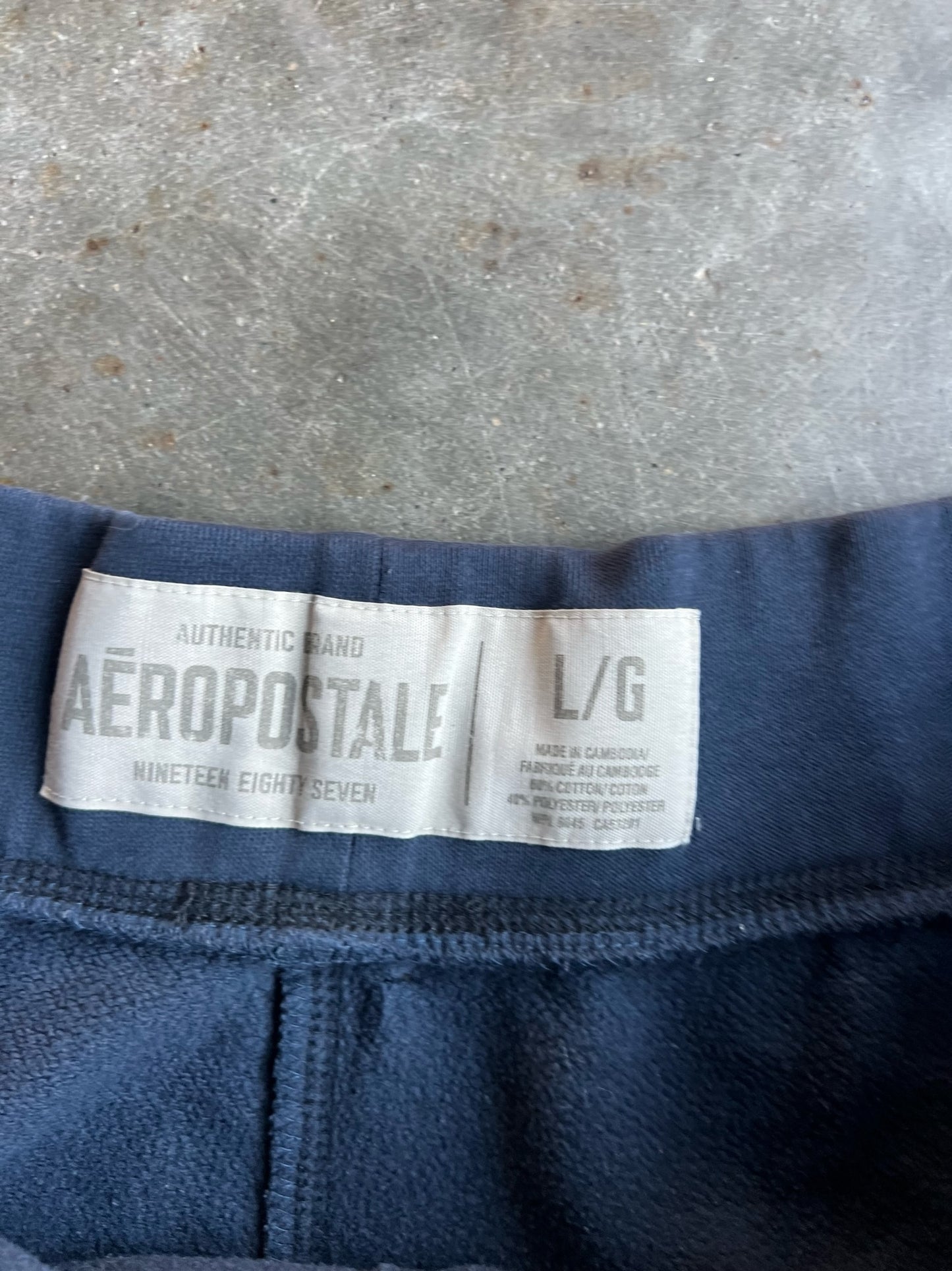 Vintage Navy Aeropostale Sweatpants - L